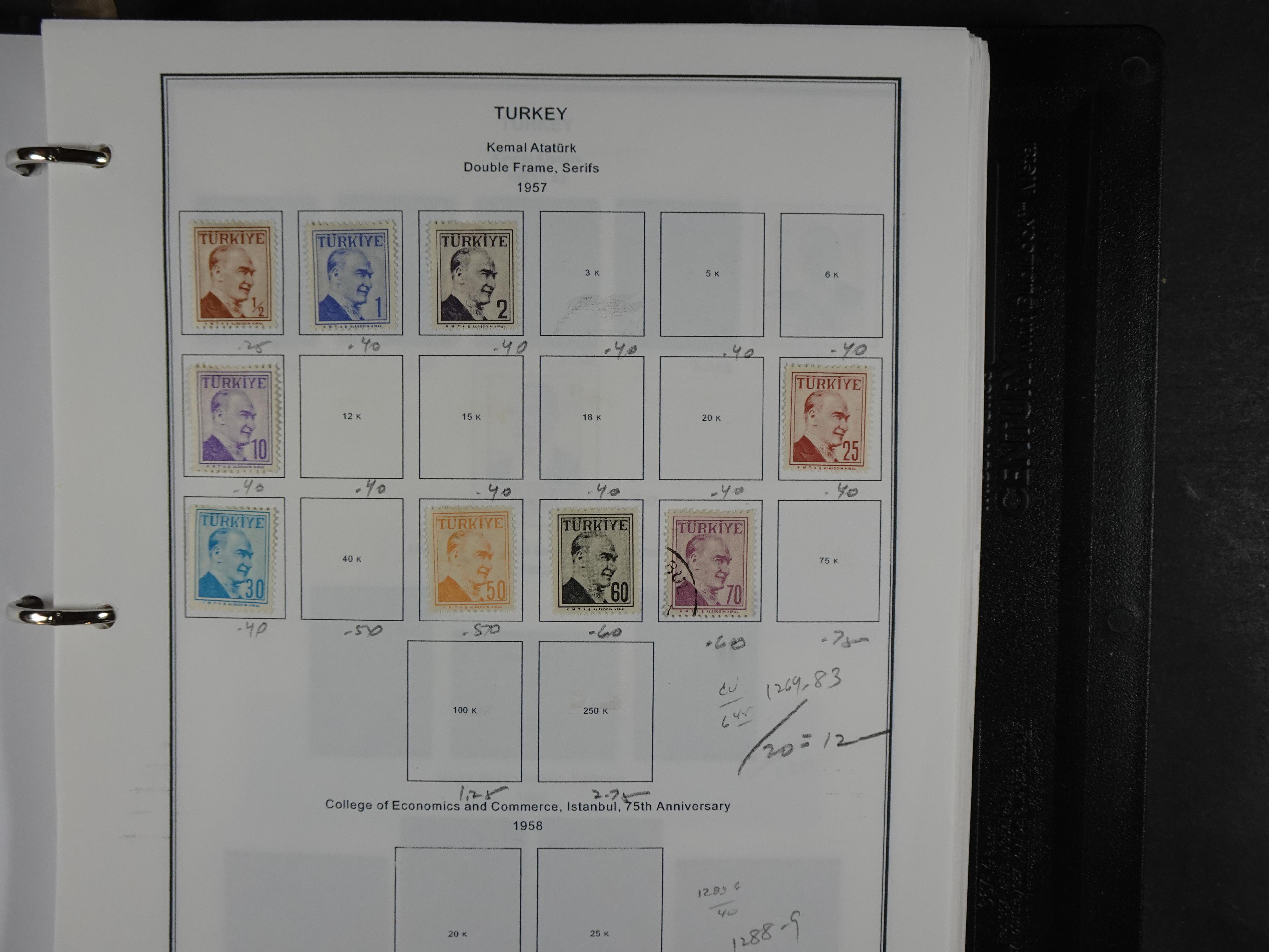 Topcollectie met een enorme waarde onder andere zeer goed postfris Back of the Book ook veel varieteiten etc. vondsten zeer zeker mogelijke. 201