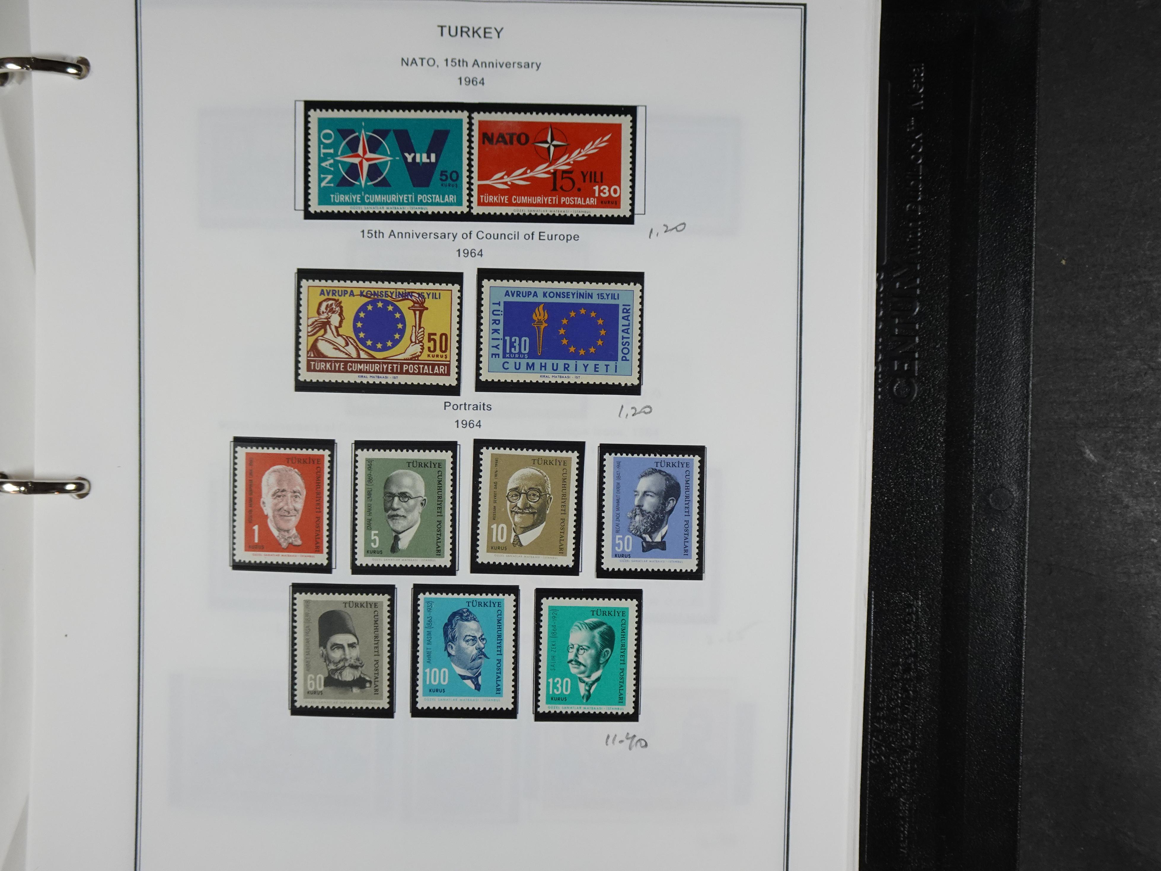 Topcollectie met een enorme waarde onder andere zeer goed postfris Back of the Book ook veel varieteiten etc. vondsten zeer zeker mogelijke. 205