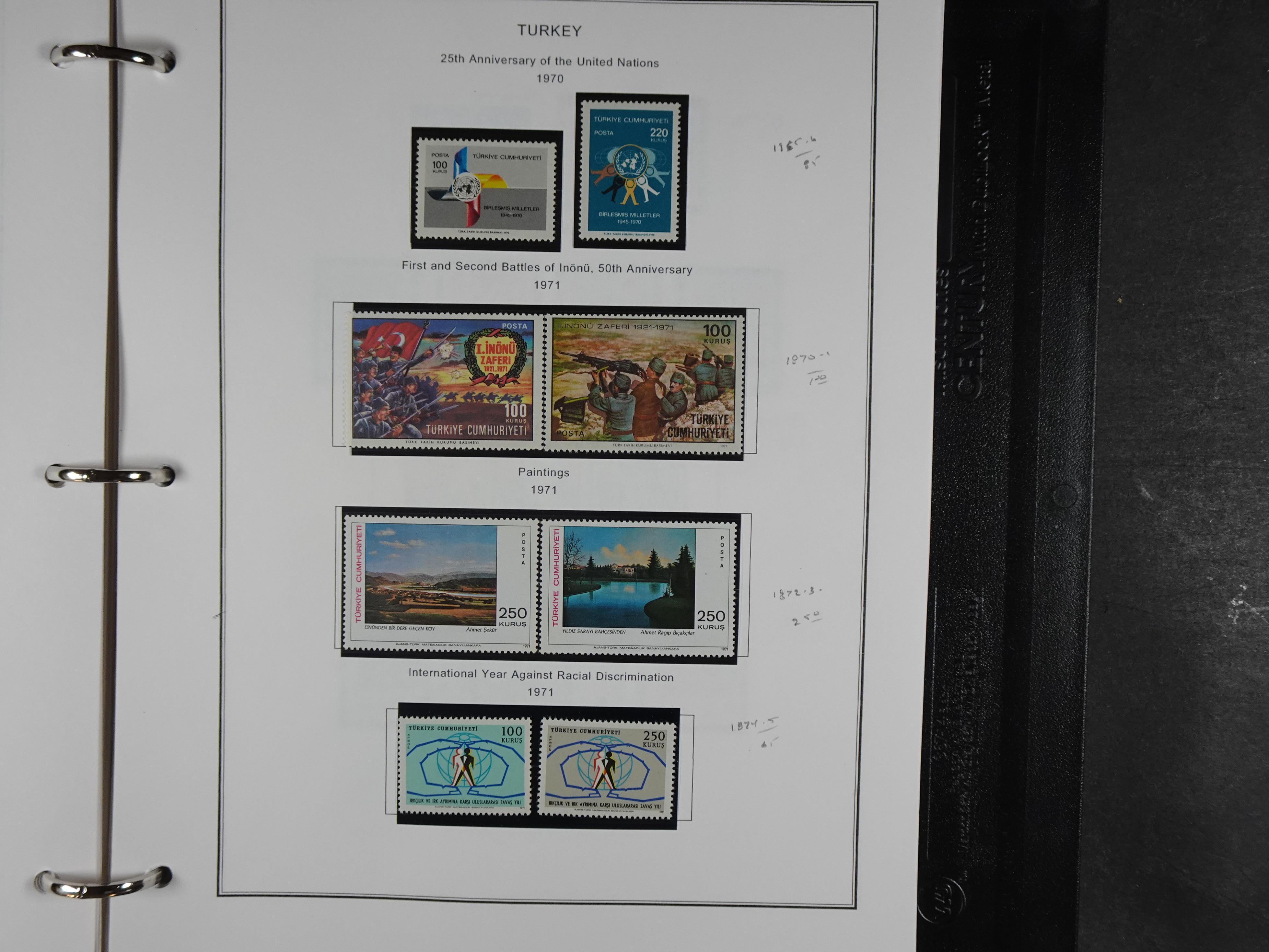 Topcollectie met een enorme waarde onder andere zeer goed postfris Back of the Book ook veel varieteiten etc. vondsten zeer zeker mogelijke. 230