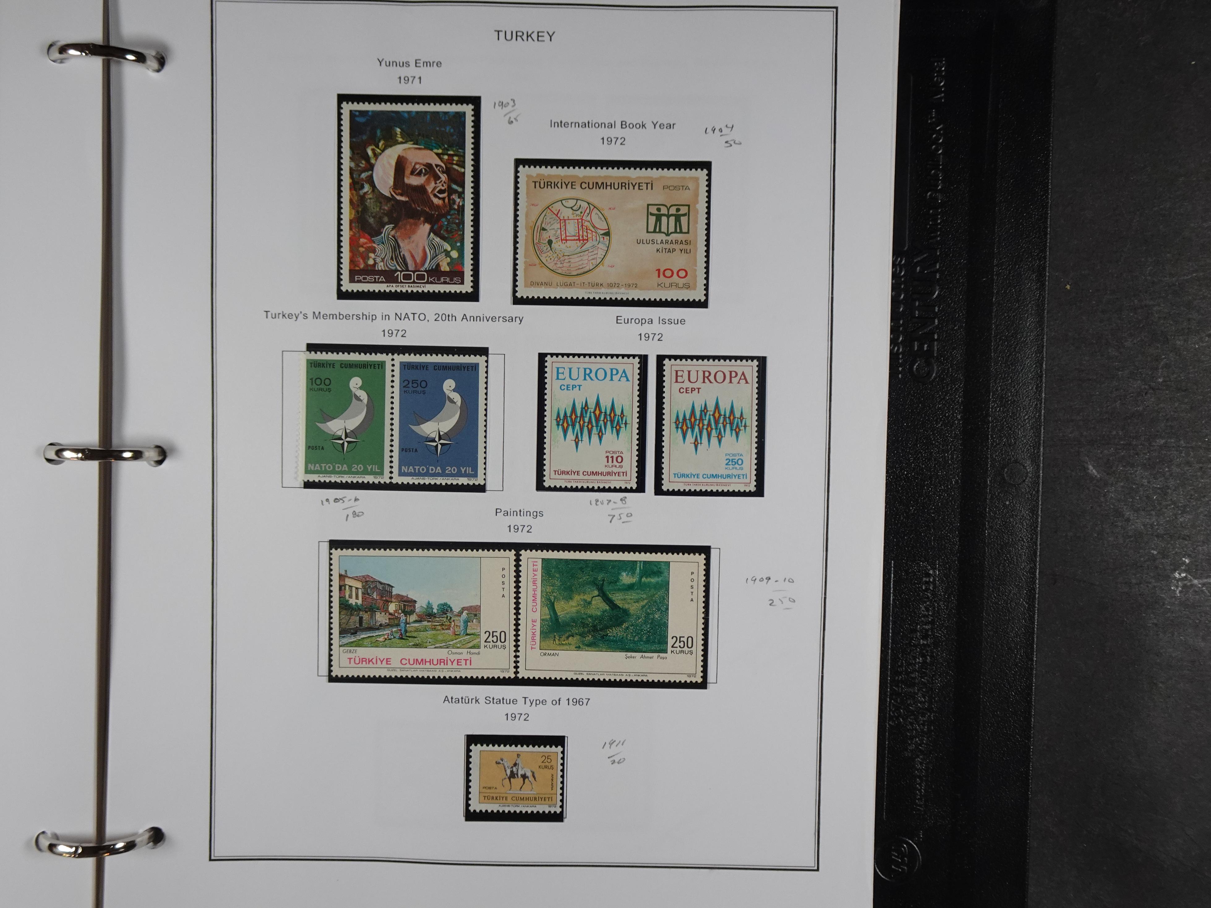 Topcollectie met een enorme waarde onder andere zeer goed postfris Back of the Book ook veel varieteiten etc. vondsten zeer zeker mogelijke. 234