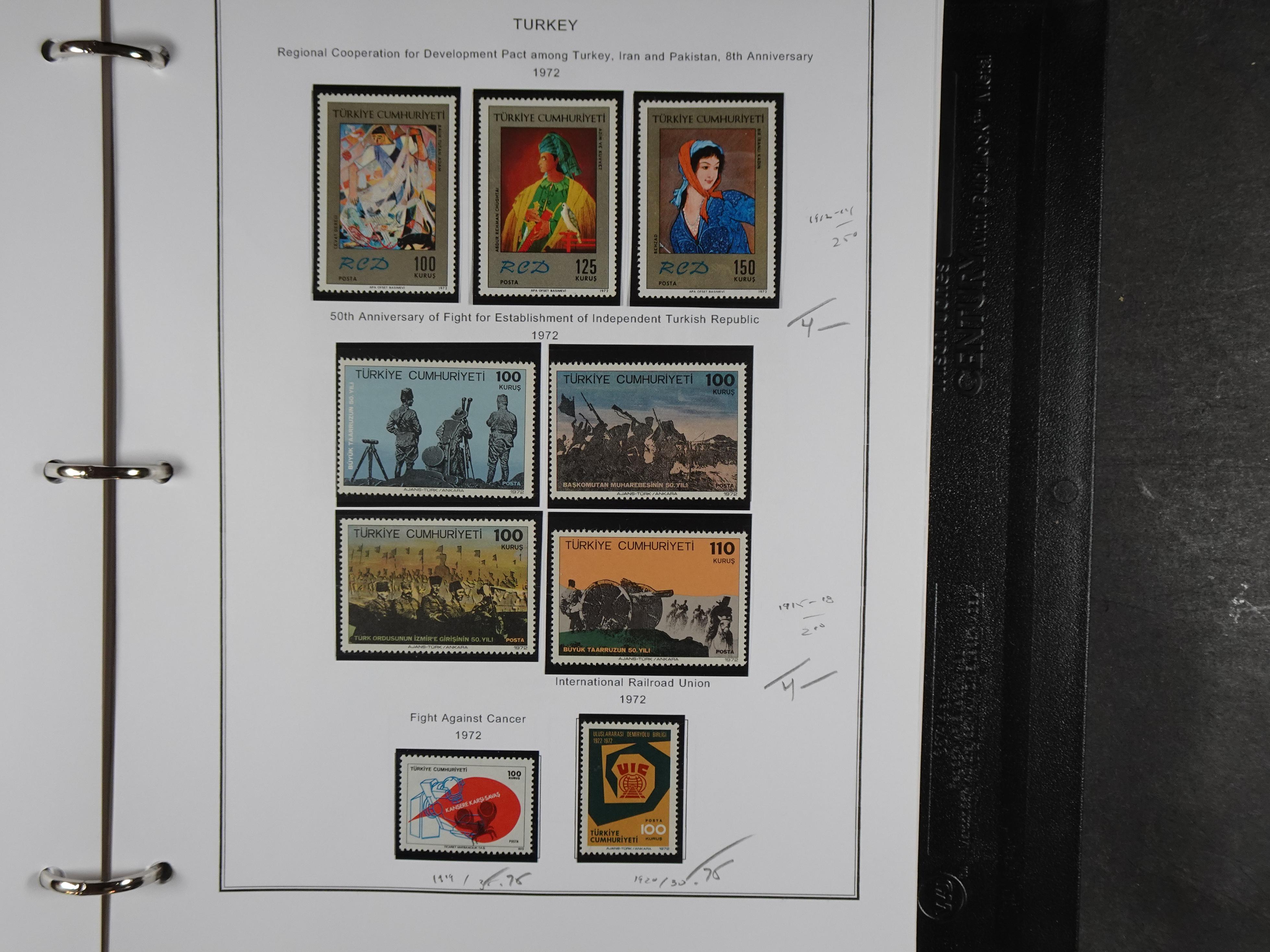 Topcollectie met een enorme waarde onder andere zeer goed postfris Back of the Book ook veel varieteiten etc. vondsten zeer zeker mogelijke. 235