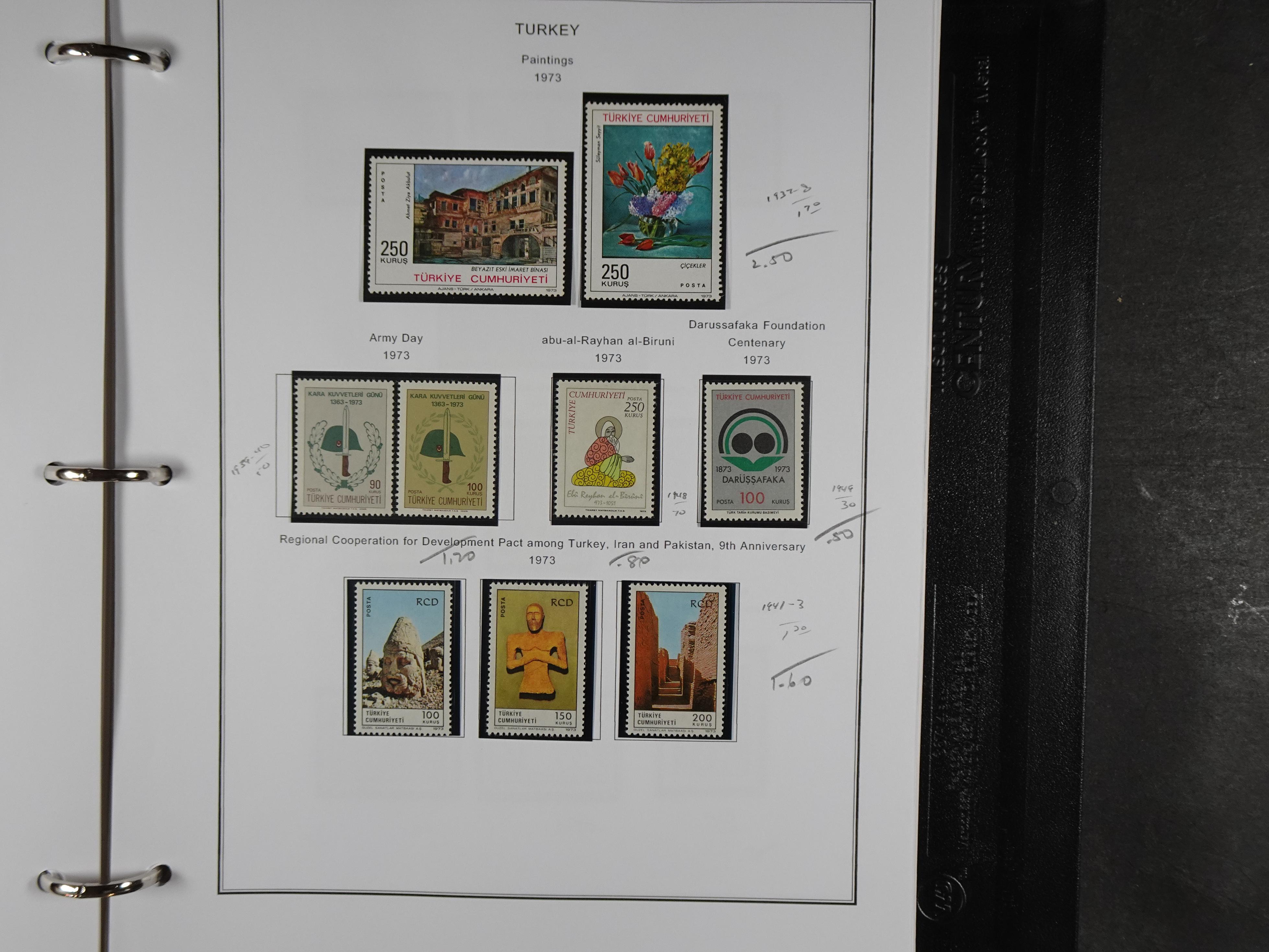 Topcollectie met een enorme waarde onder andere zeer goed postfris Back of the Book ook veel varieteiten etc. vondsten zeer zeker mogelijke. 237