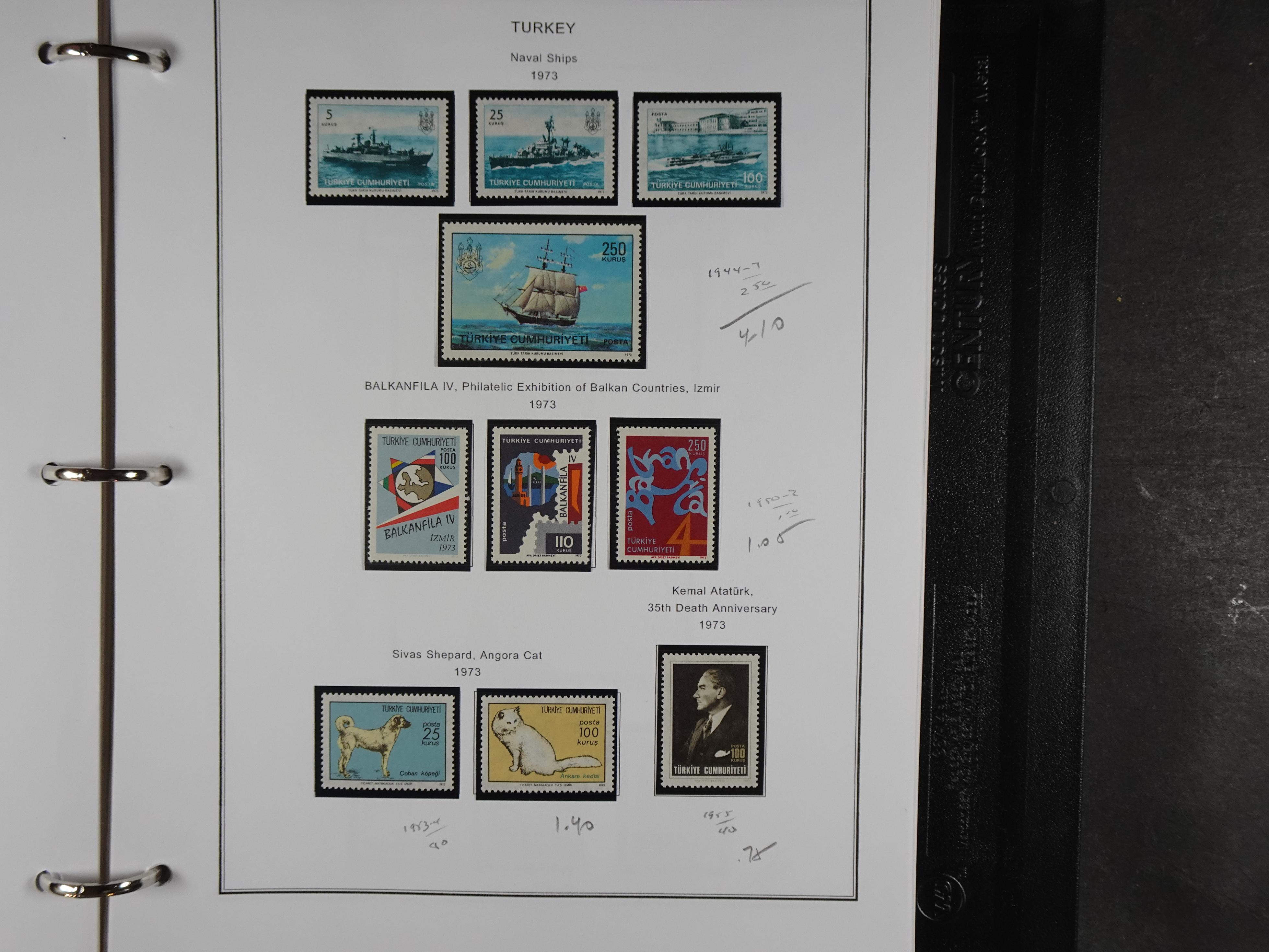 Topcollectie met een enorme waarde onder andere zeer goed postfris Back of the Book ook veel varieteiten etc. vondsten zeer zeker mogelijke. 238