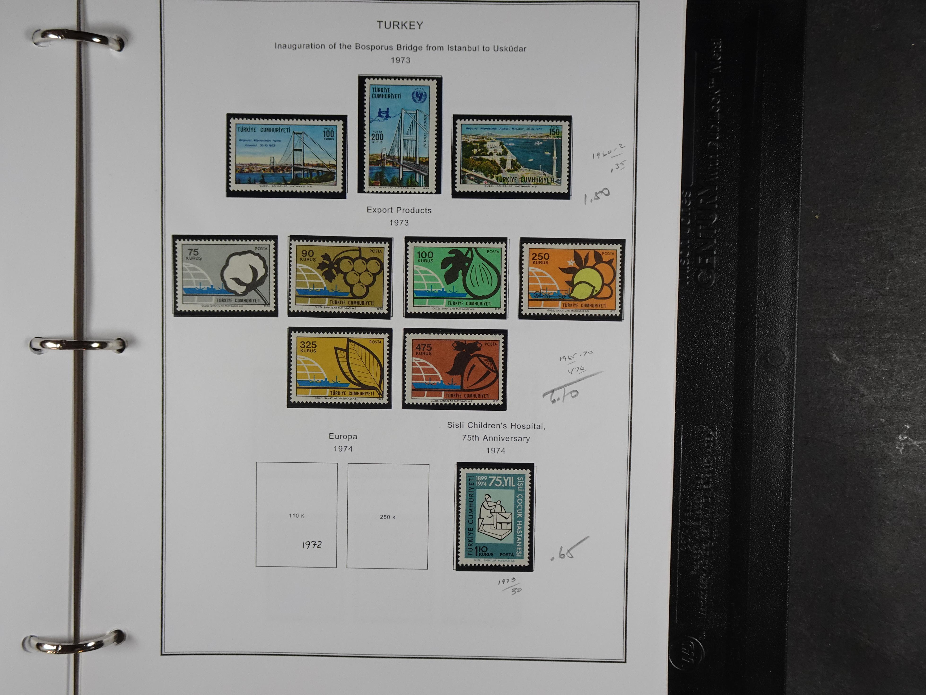 Topcollectie met een enorme waarde onder andere zeer goed postfris Back of the Book ook veel varieteiten etc. vondsten zeer zeker mogelijke. 240