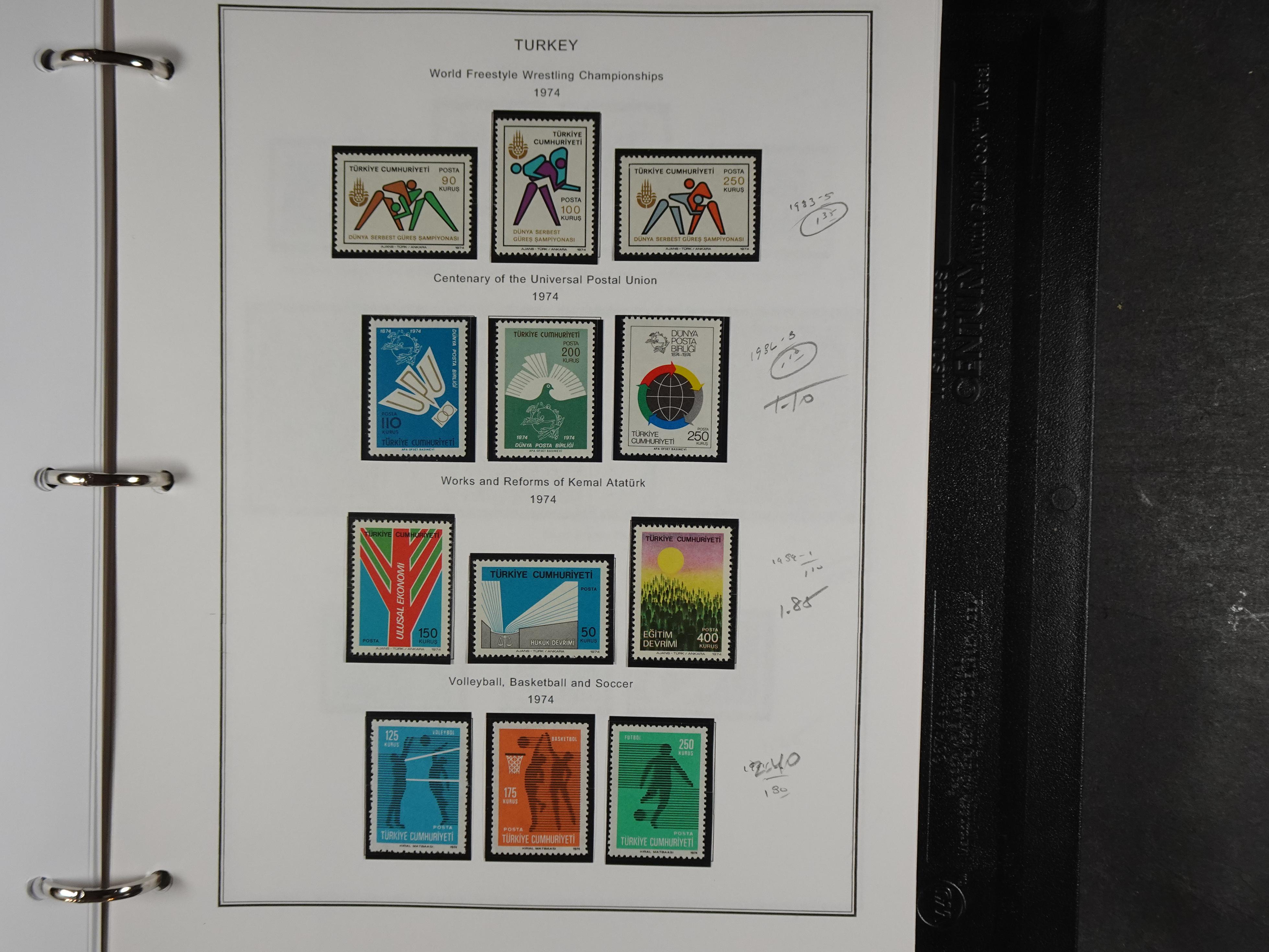 Topcollectie met een enorme waarde onder andere zeer goed postfris Back of the Book ook veel varieteiten etc. vondsten zeer zeker mogelijke. 241