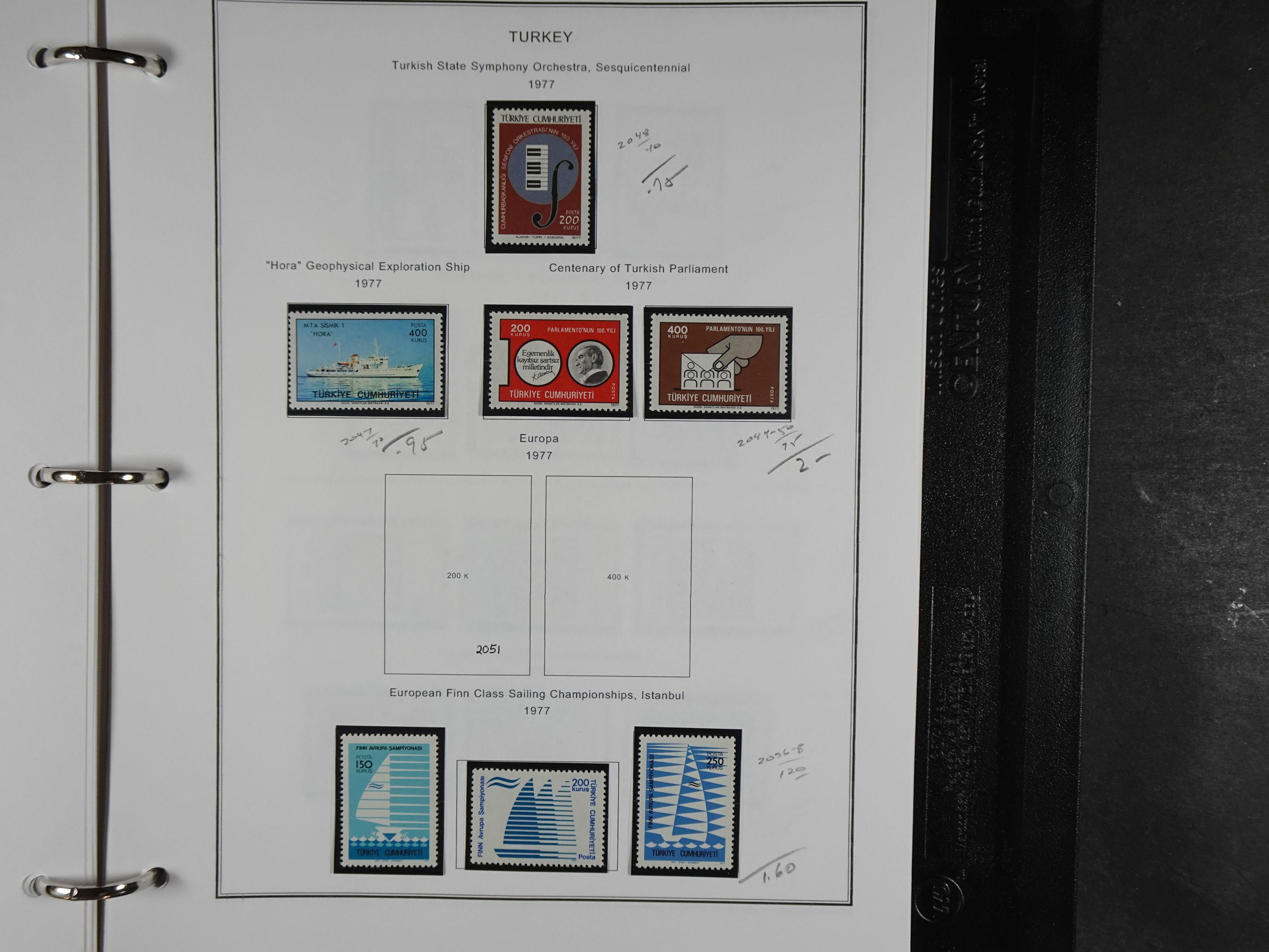 Topcollectie met een enorme waarde onder andere zeer goed postfris Back of the Book ook veel varieteiten etc. vondsten zeer zeker mogelijke. 246