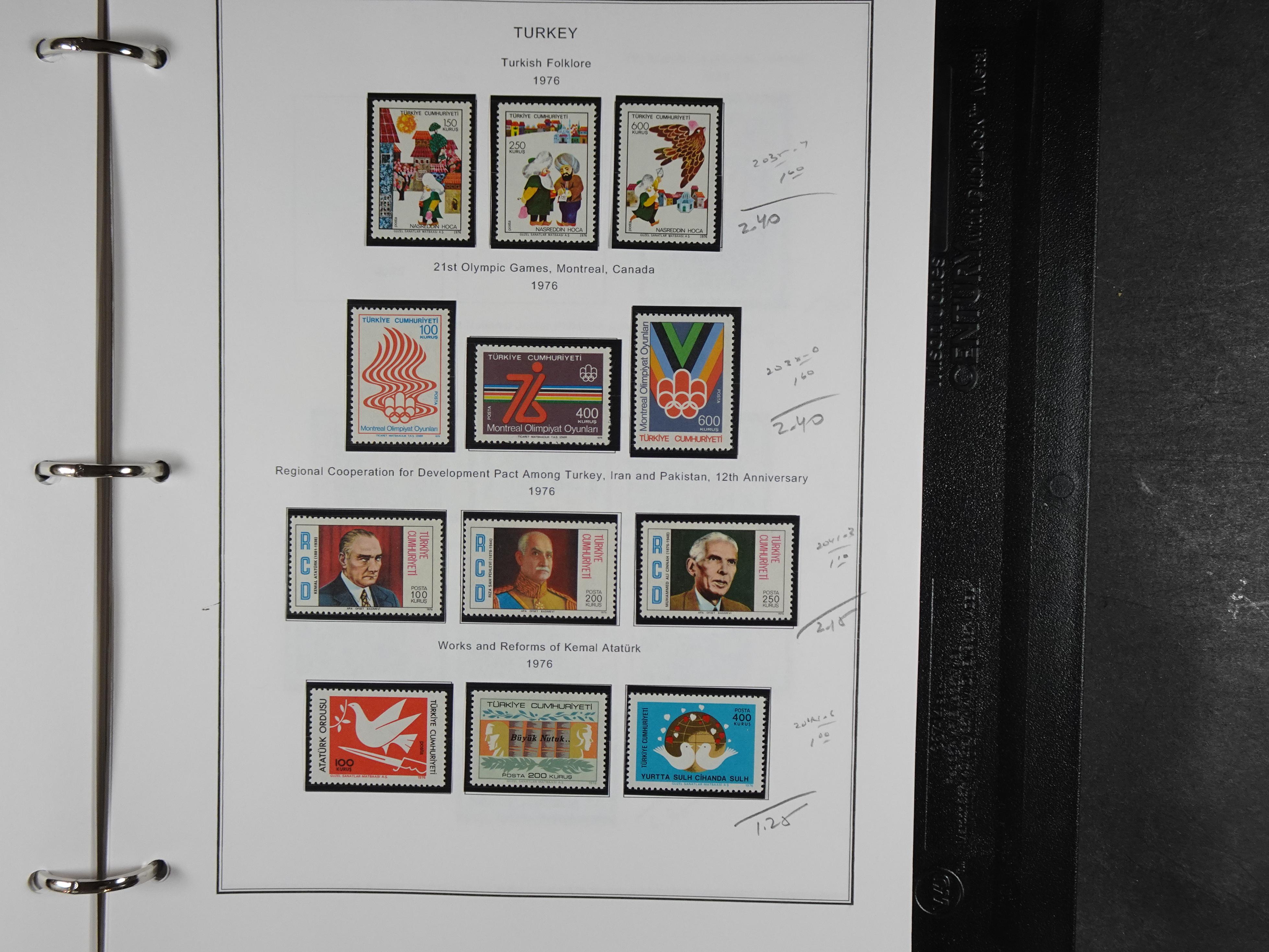 Topcollectie met een enorme waarde onder andere zeer goed postfris Back of the Book ook veel varieteiten etc. vondsten zeer zeker mogelijke. 247