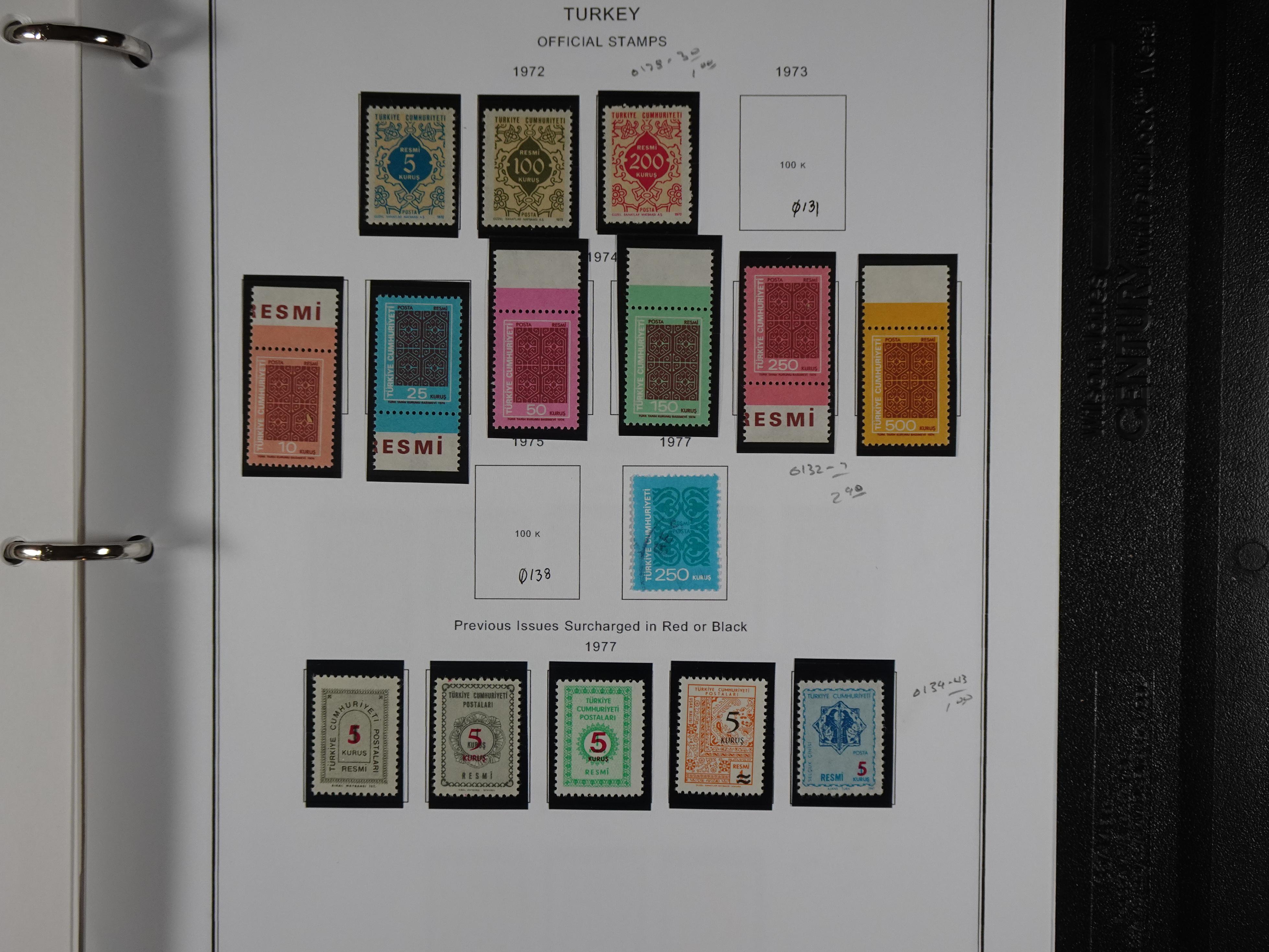 Topcollectie met een enorme waarde onder andere zeer goed postfris Back of the Book ook veel varieteiten etc. vondsten zeer zeker mogelijke. 282