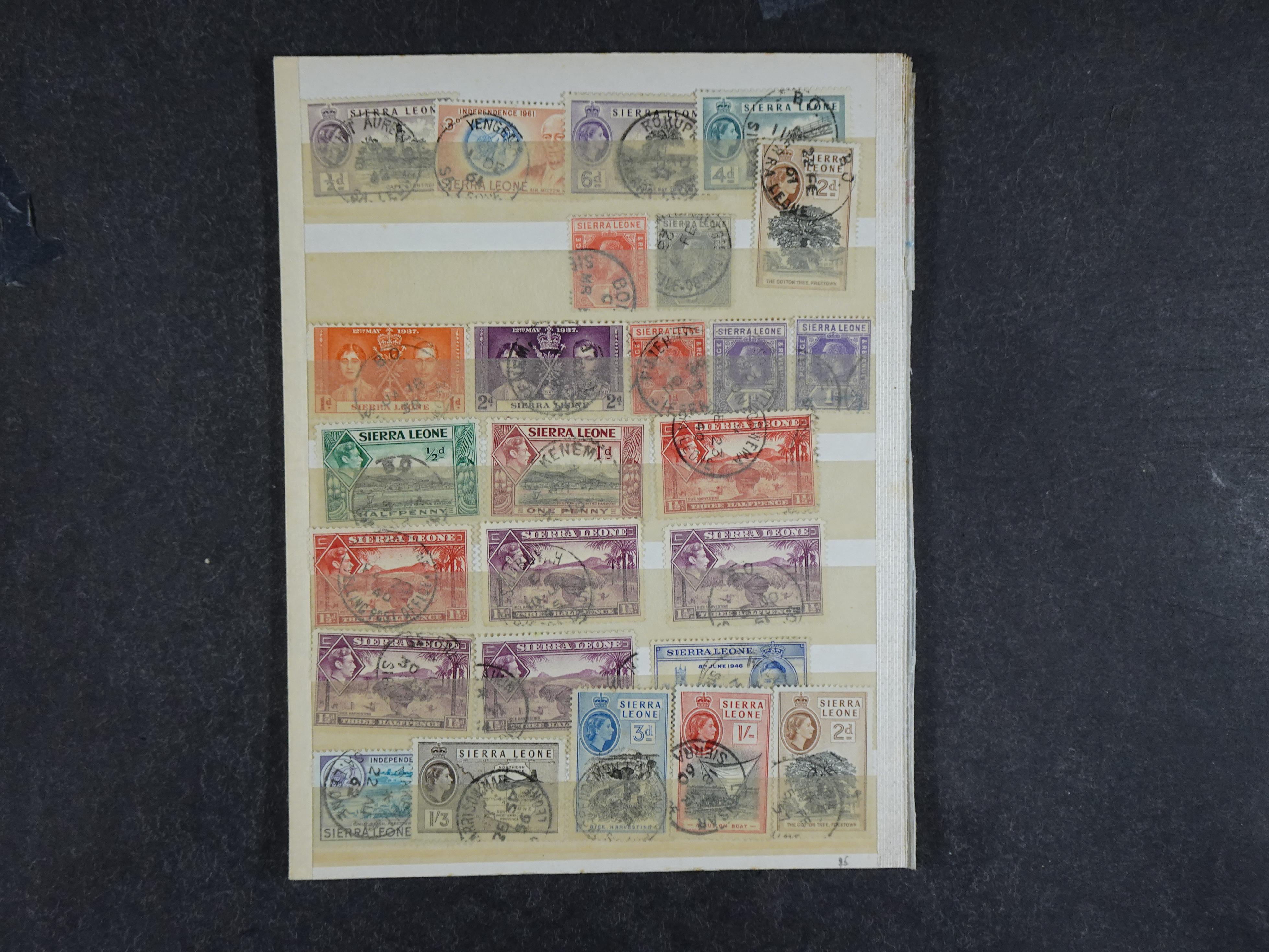 Geweldig uitzoek doos met zeer fraai materiaal van onder andere Zanzibar, Tanganyiga, stempels en geweldig hoge cat waarde. 2