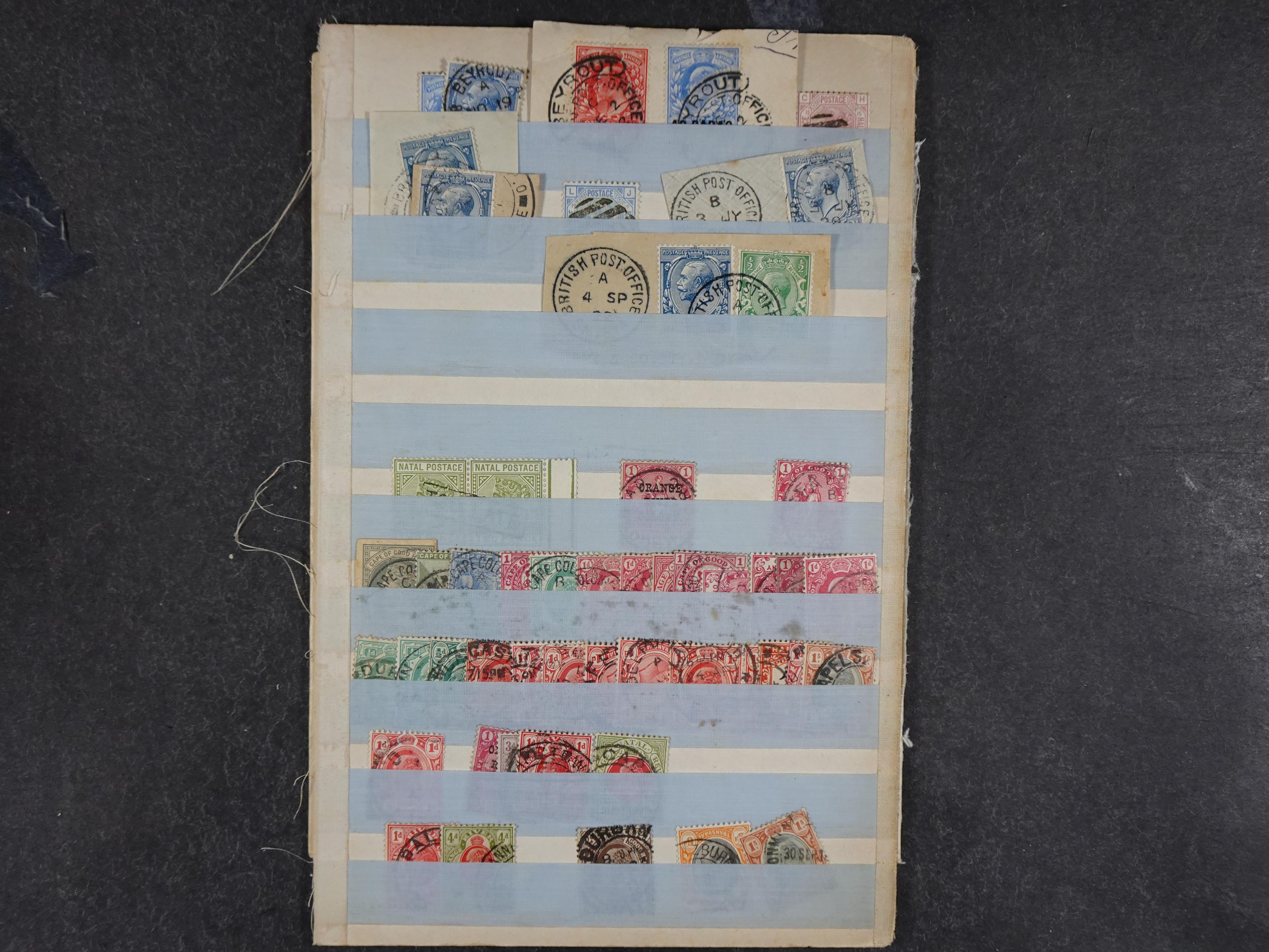 Geweldig uitzoek doos met zeer fraai materiaal van onder andere Zanzibar, Tanganyiga, stempels en geweldig hoge cat waarde. 8