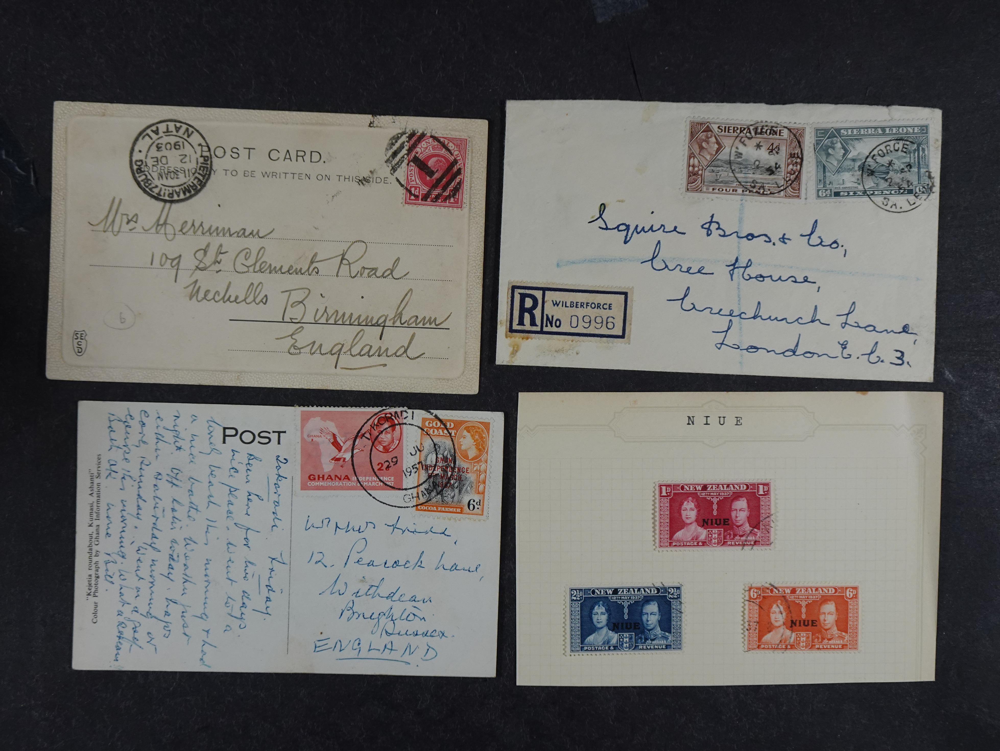 Geweldig uitzoek doos met zeer fraai materiaal van onder andere Zanzibar, Tanganyiga, stempels en geweldig hoge cat waarde. 26