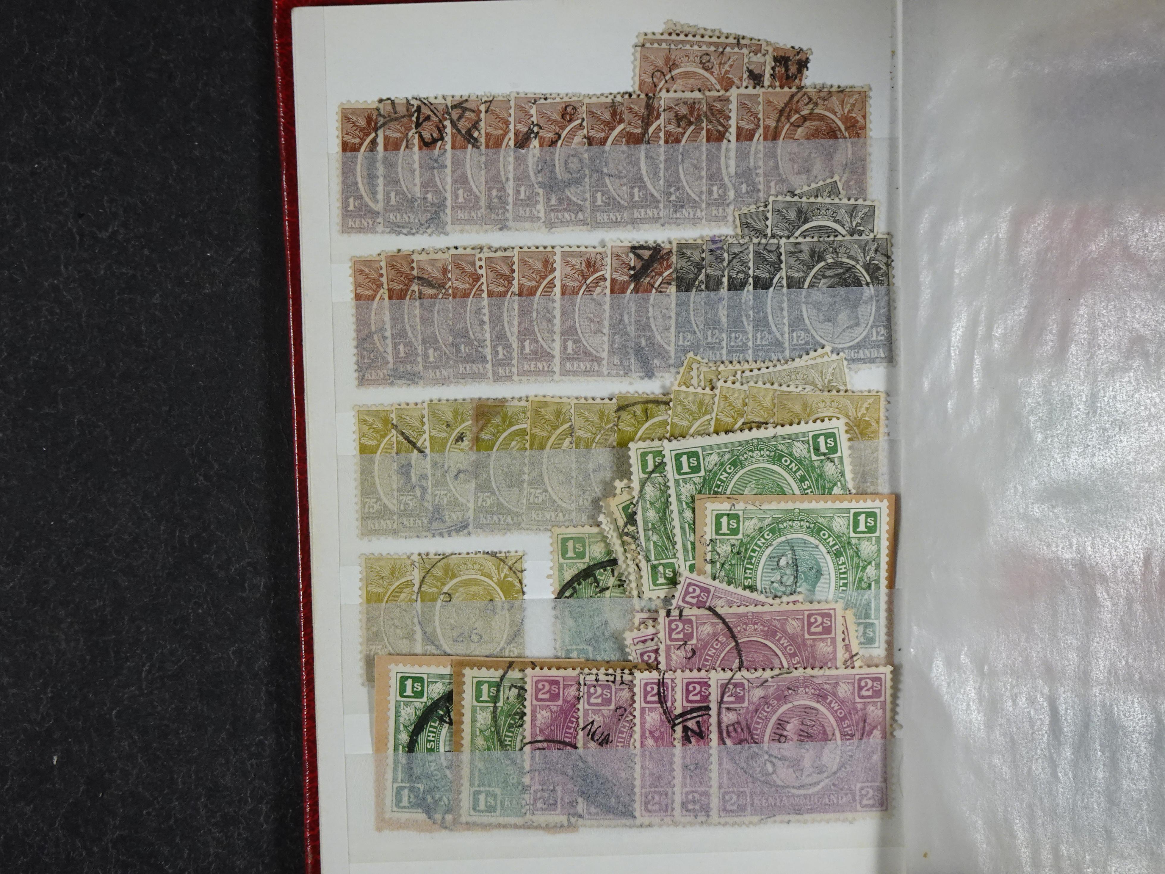 Geweldig uitzoek doos met zeer fraai materiaal van onder andere Zanzibar, Tanganyiga, stempels en geweldig hoge cat waarde. 45