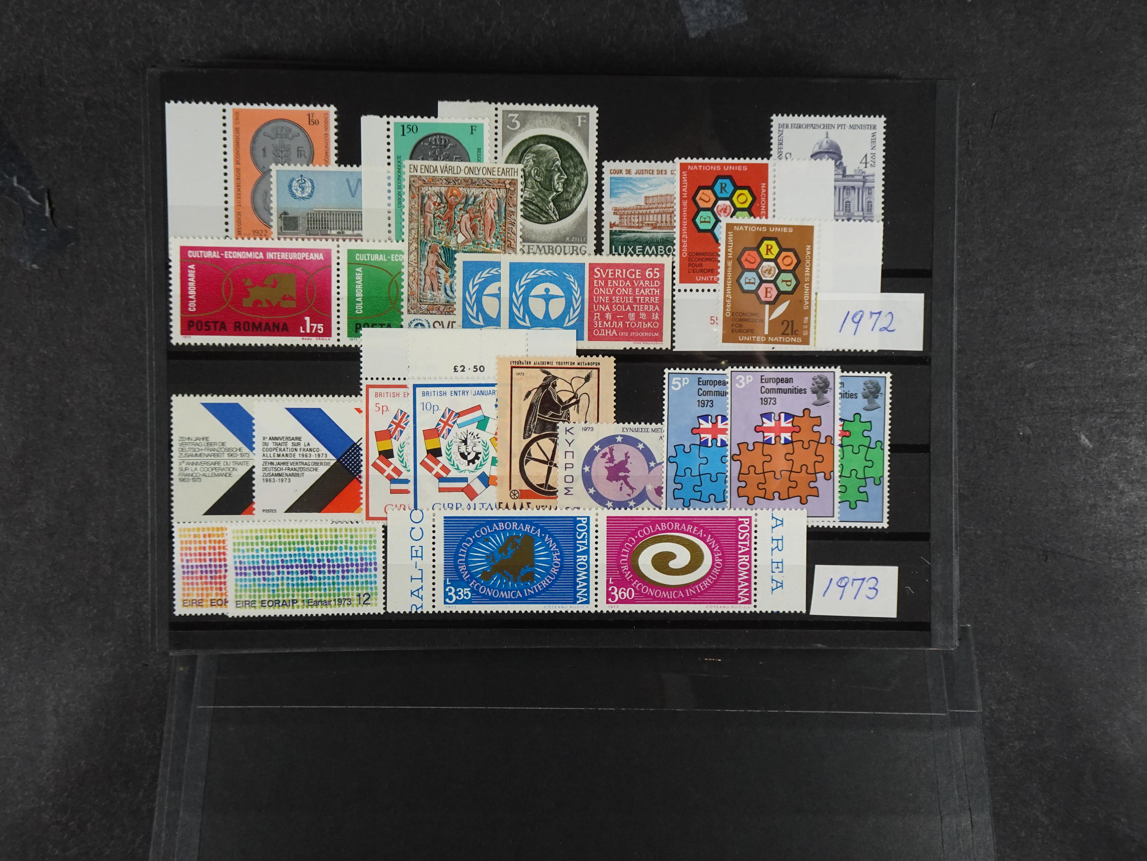 Mooie collectie CEPT. 11