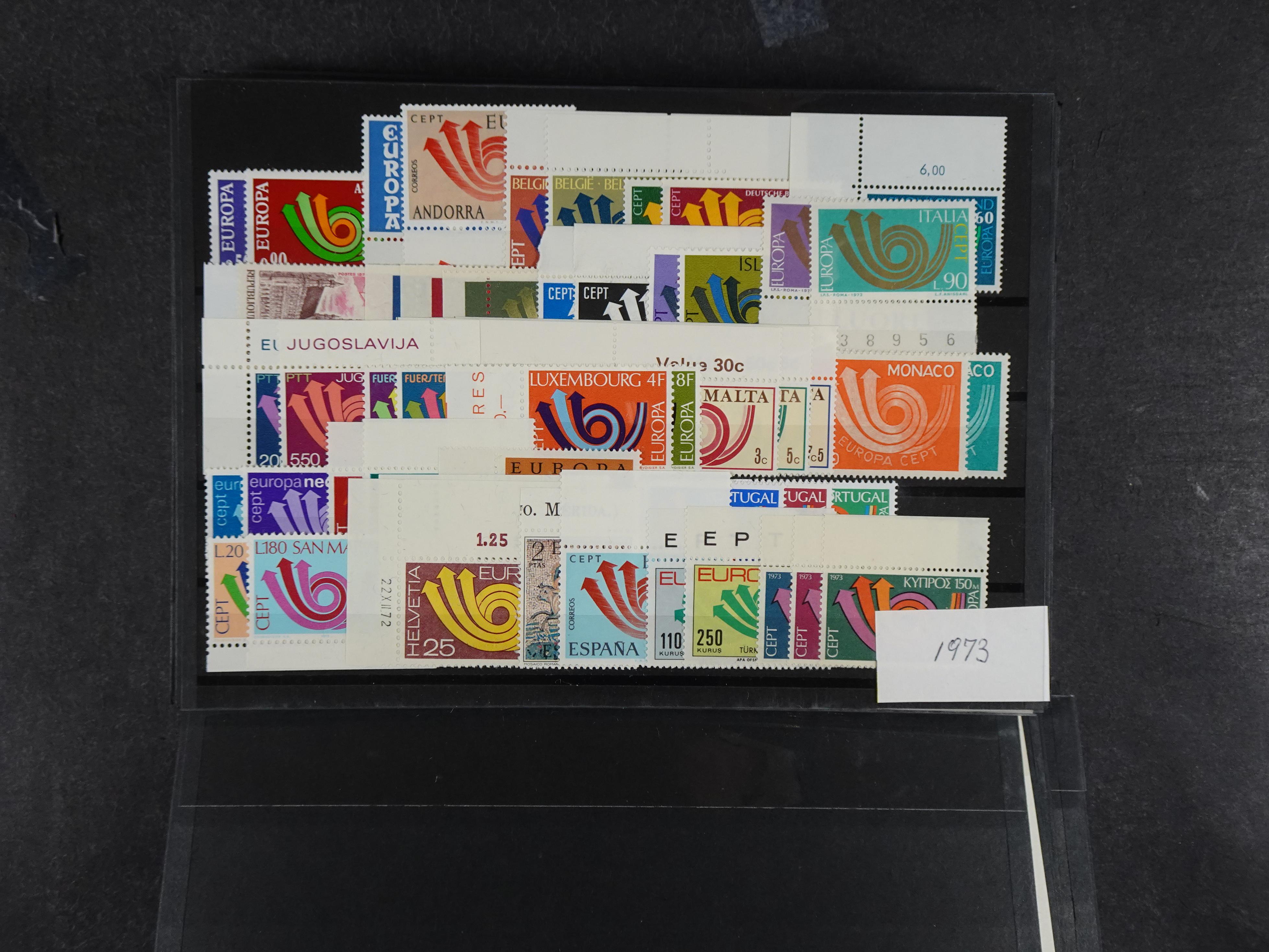 Mooie collectie CEPT. 16