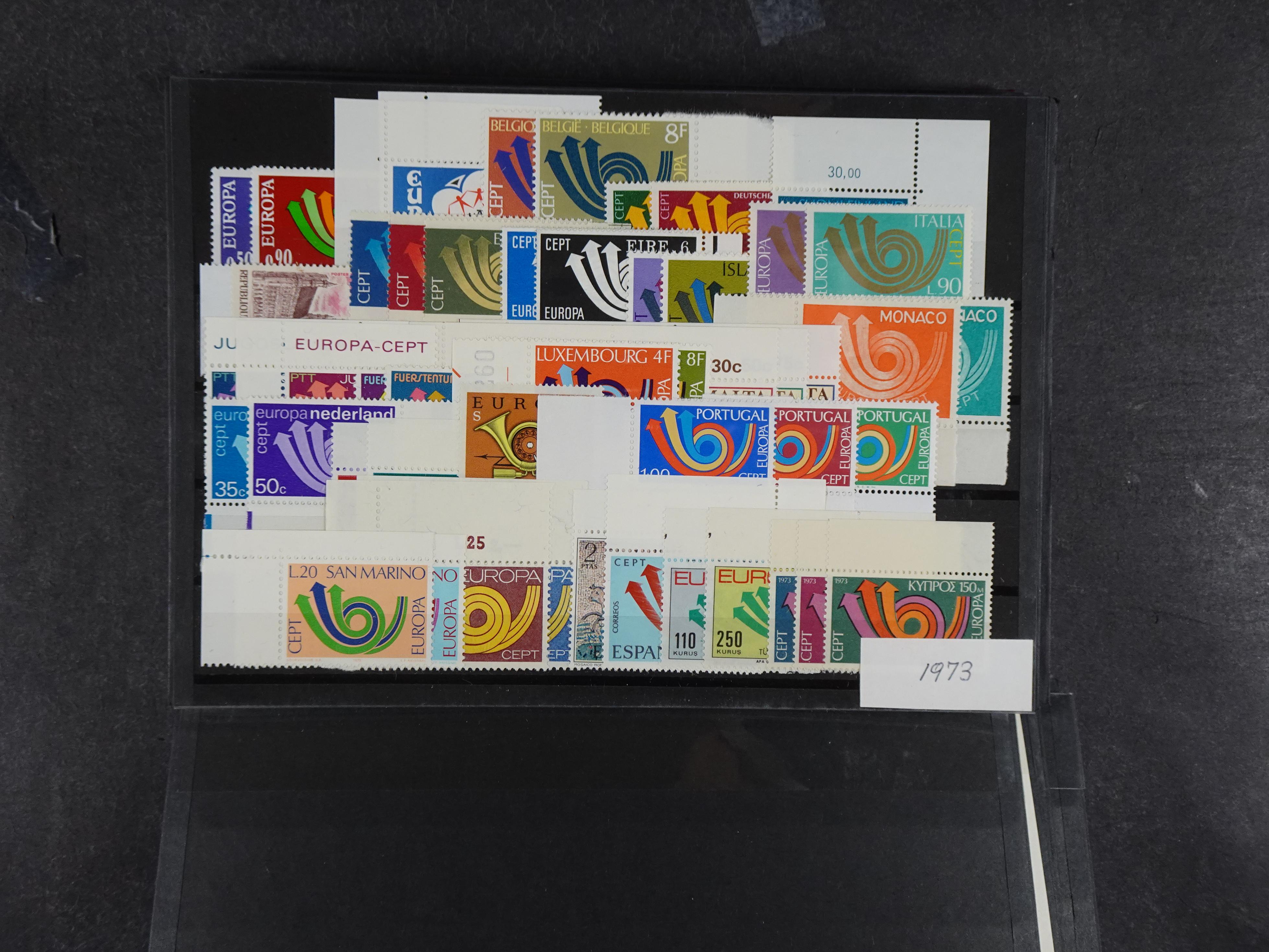 Mooie collectie CEPT. 17