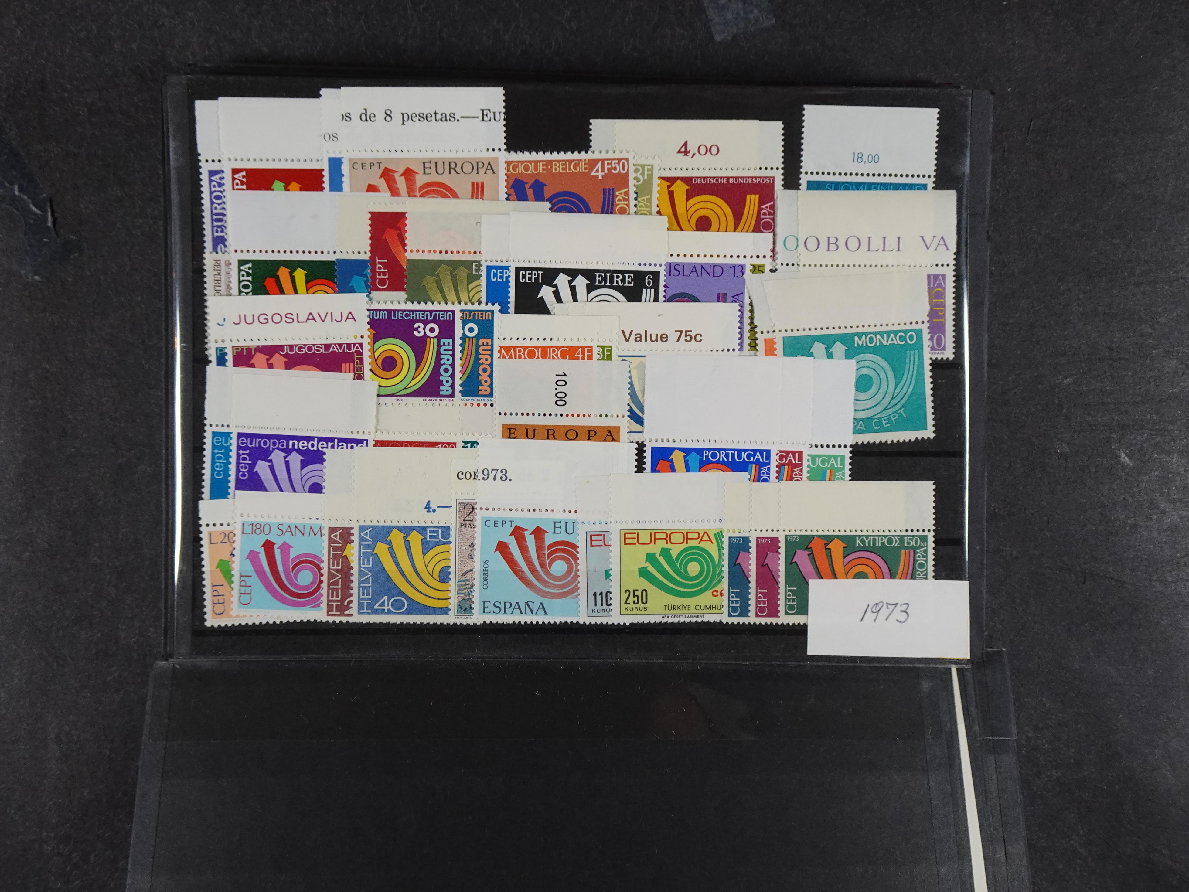 Mooie collectie CEPT. 18