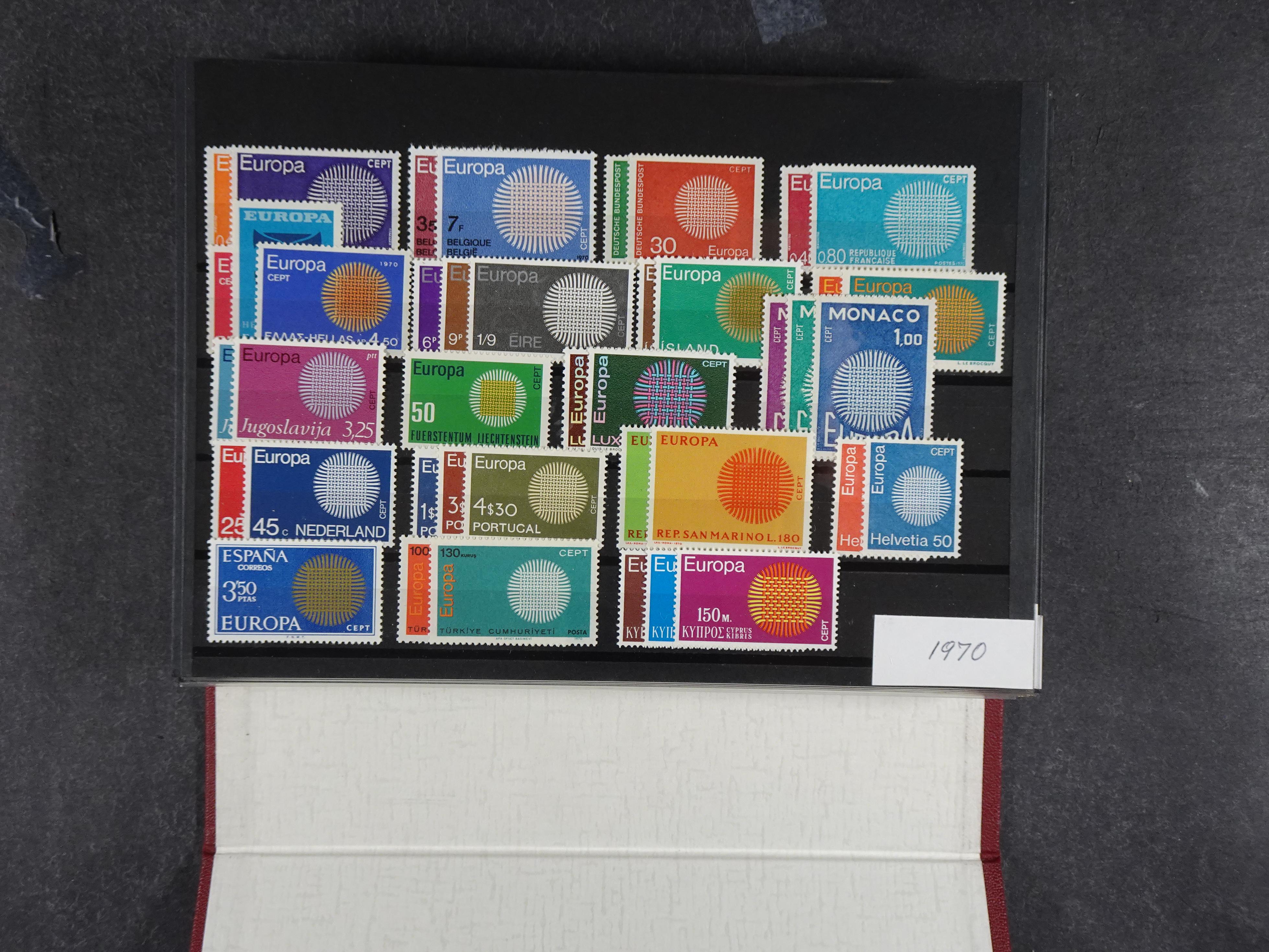 Mooie collectie CEPT. 20