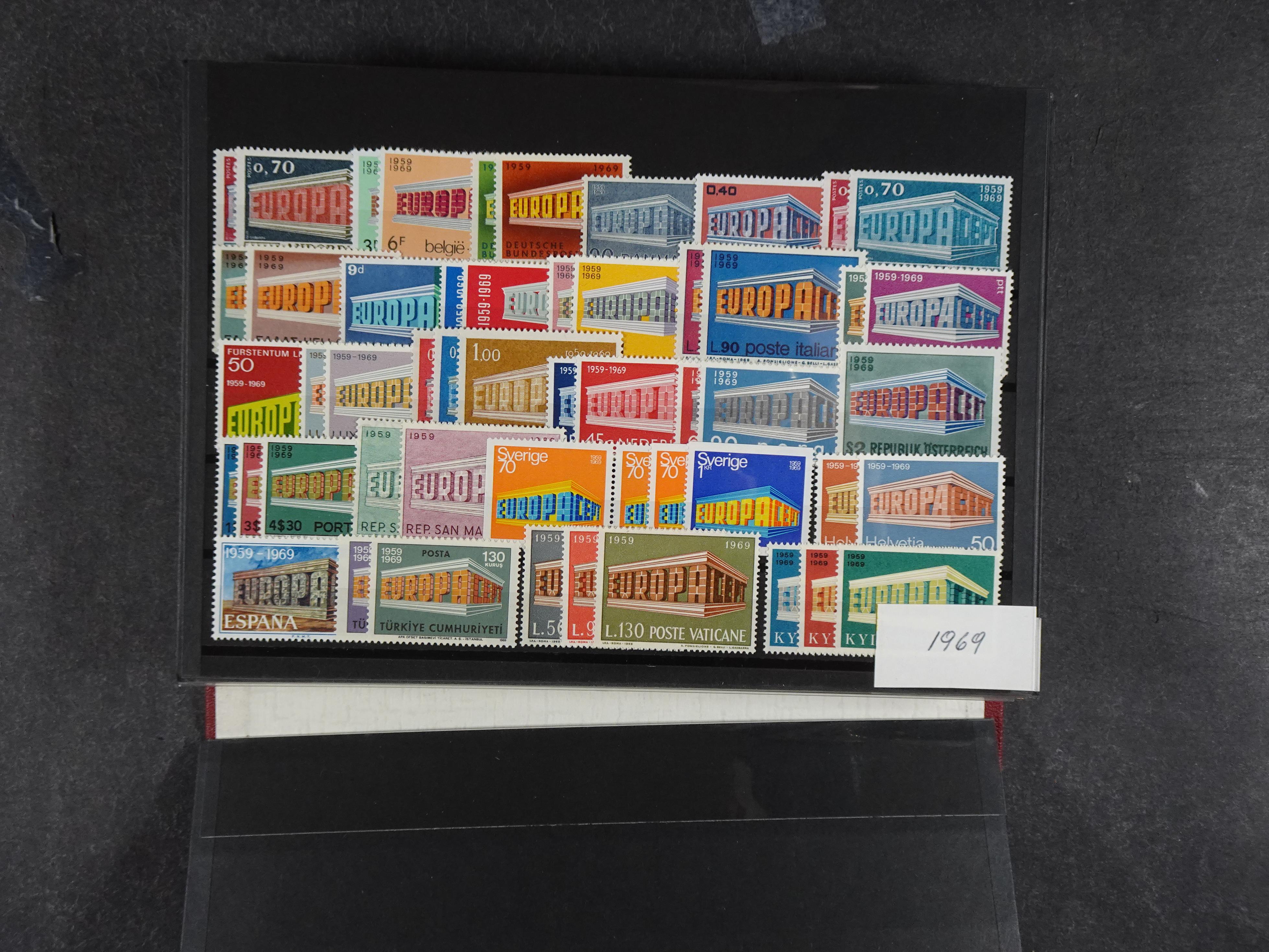 Mooie collectie CEPT. 21