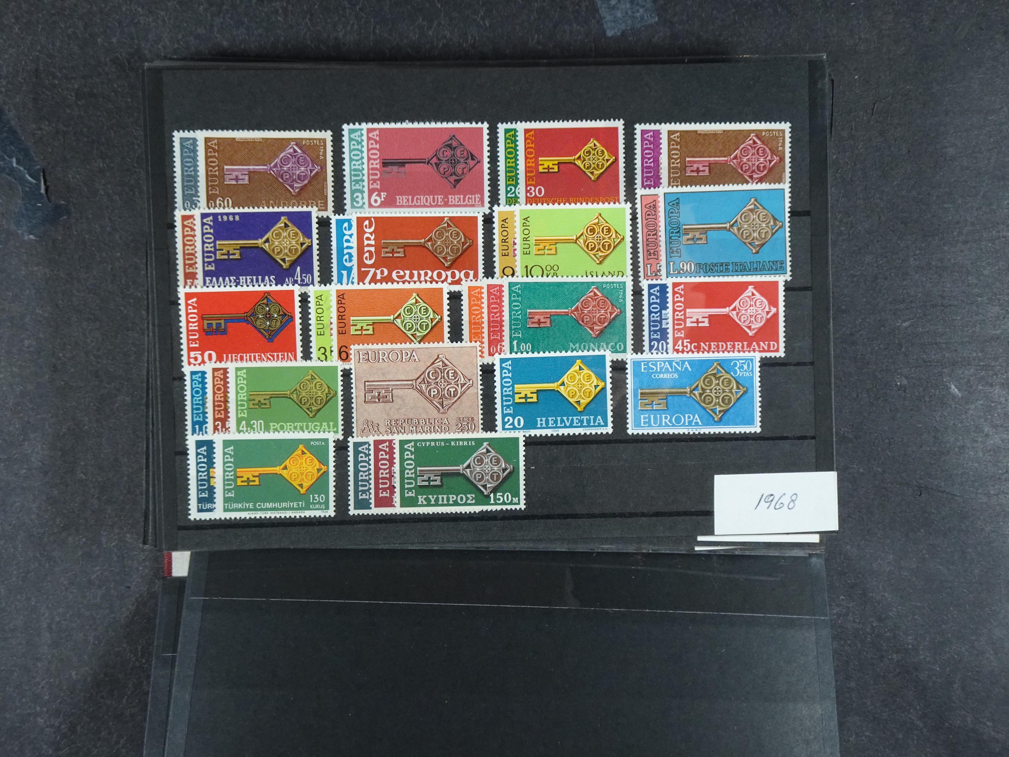 Mooie collectie CEPT. 22