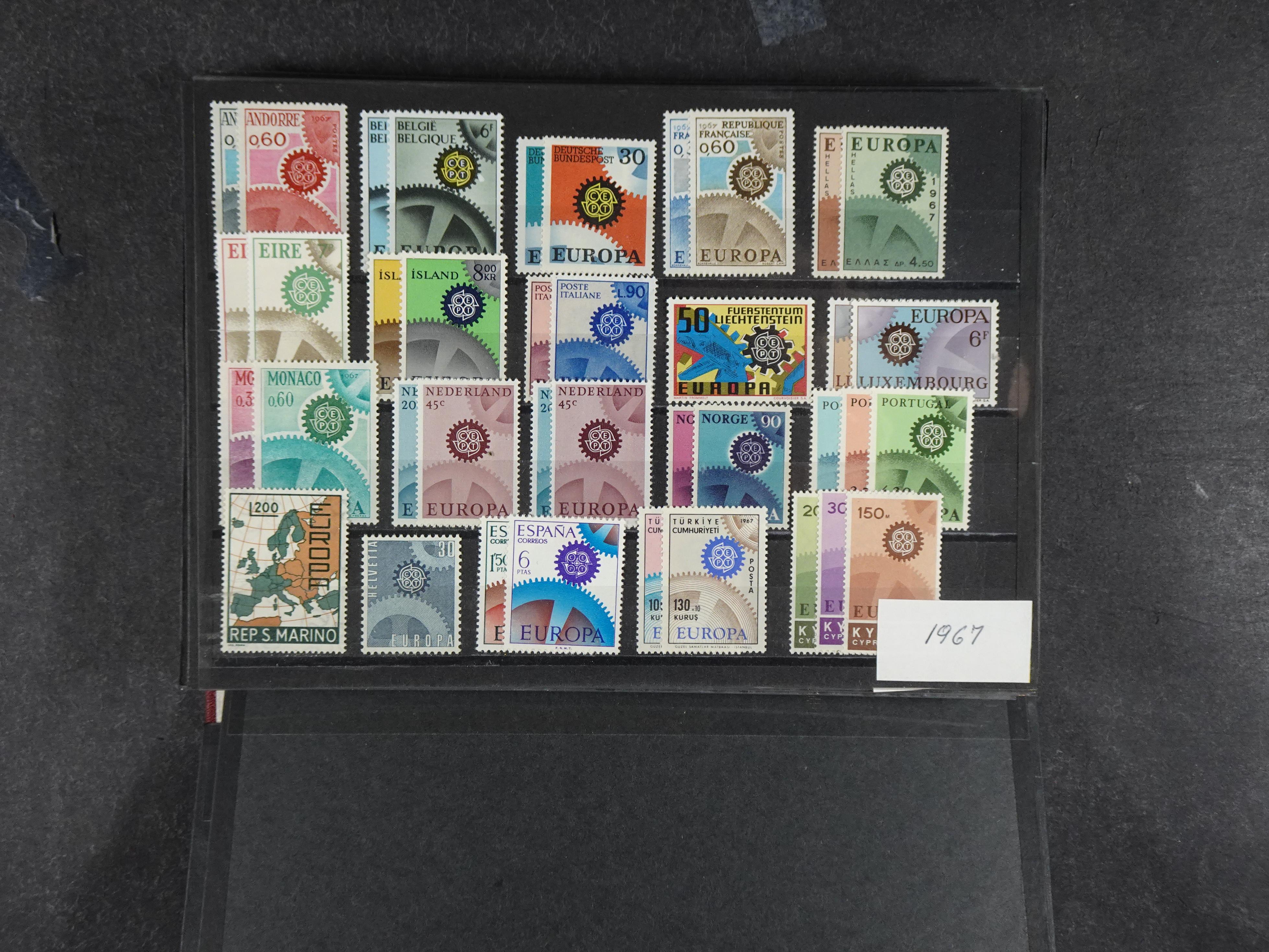 Mooie collectie CEPT. 23