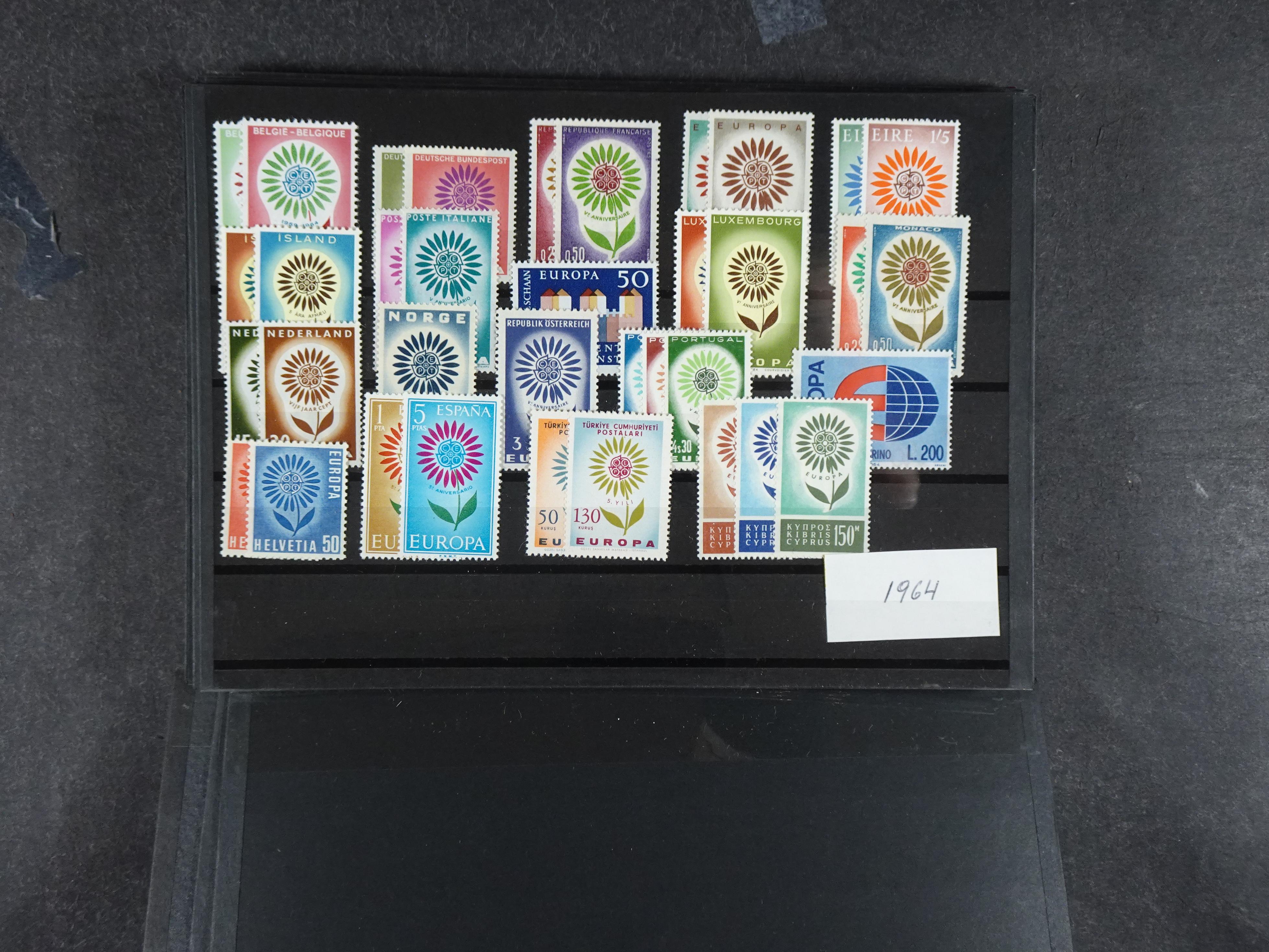 Mooie collectie CEPT. 27