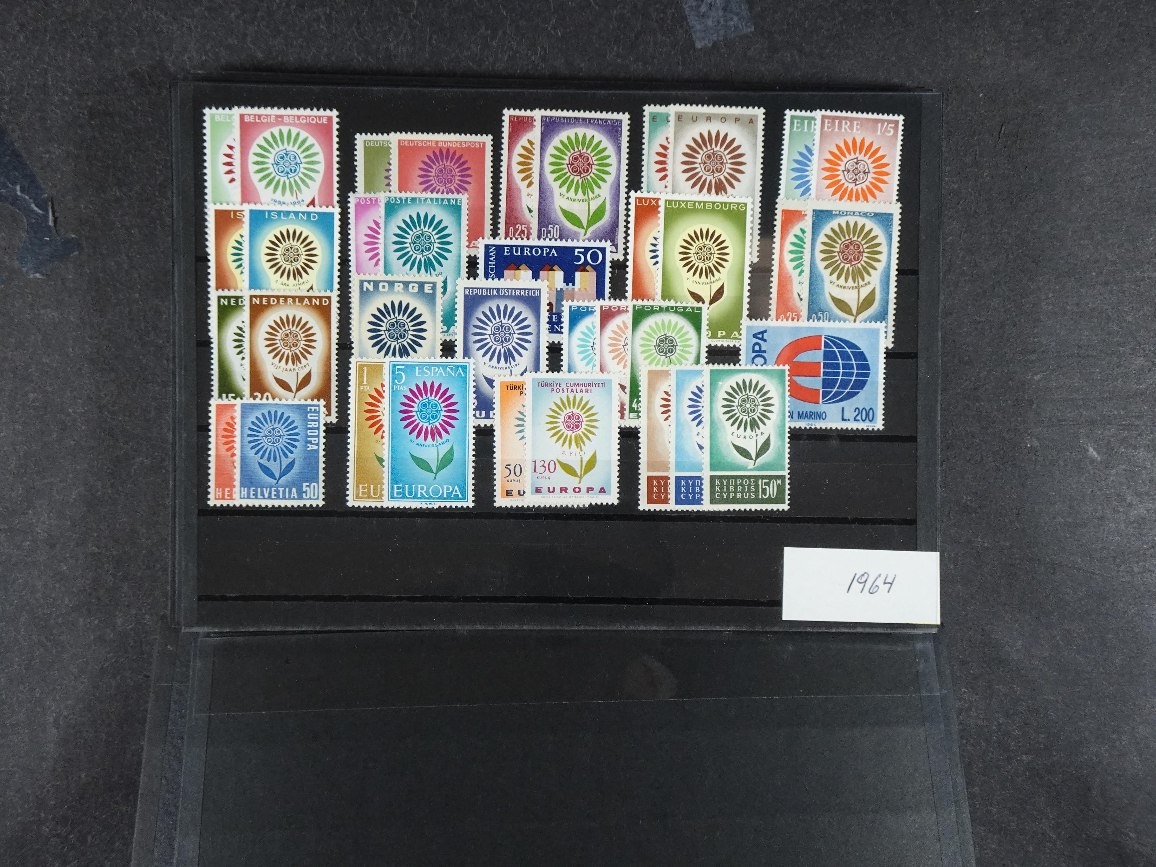 Mooie collectie CEPT. 28