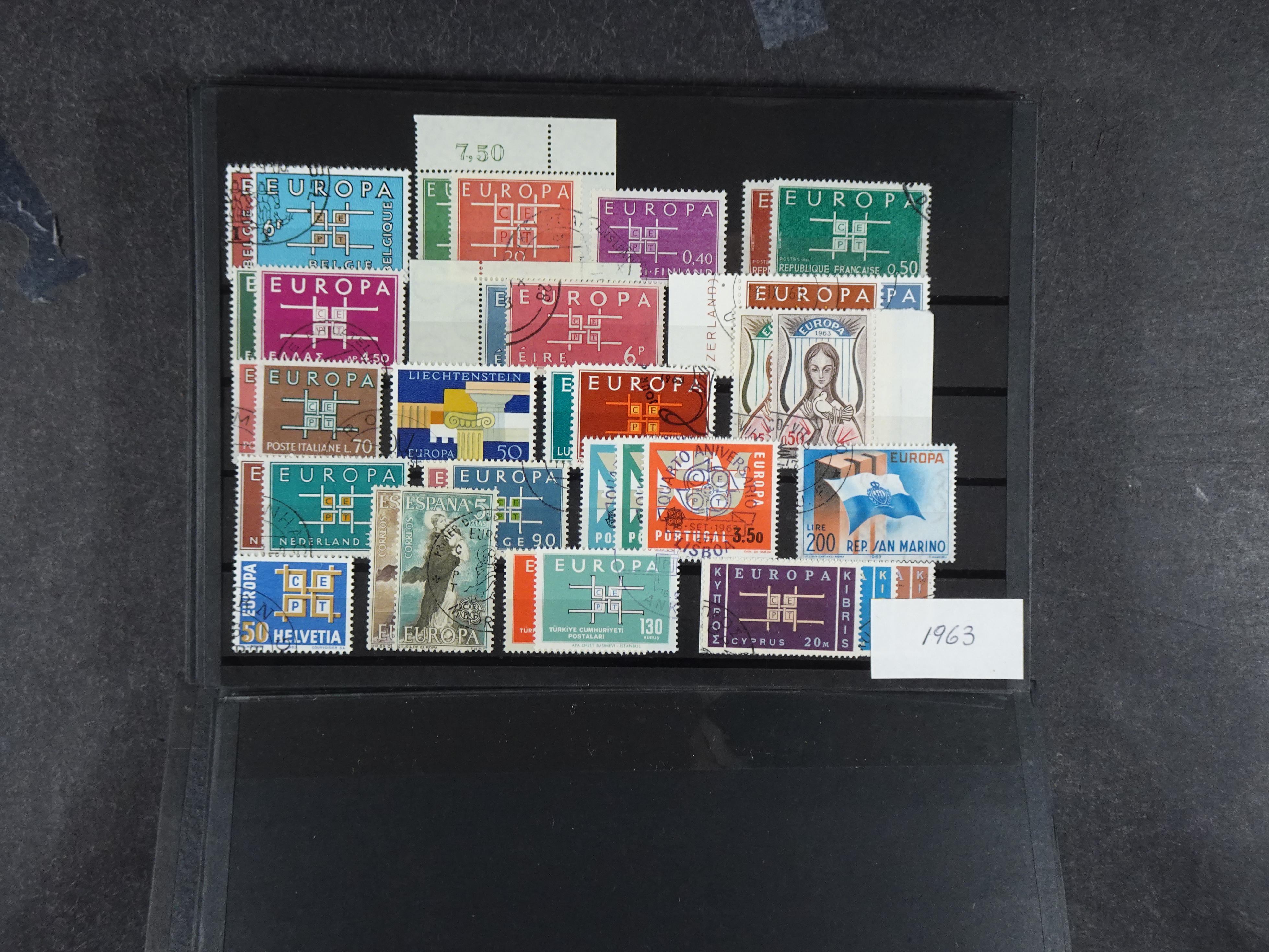 Mooie collectie CEPT. 29