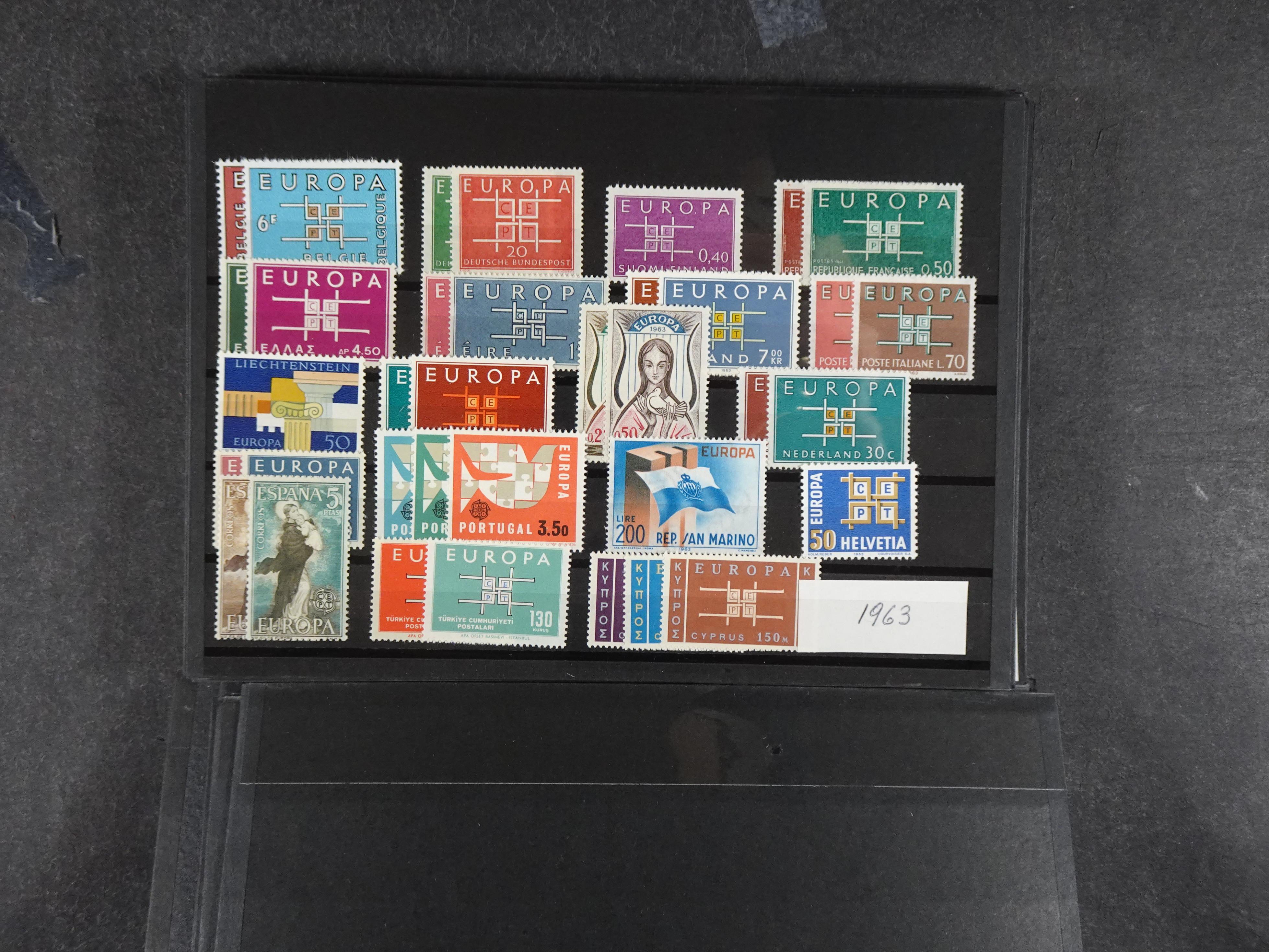 Mooie collectie CEPT. 30