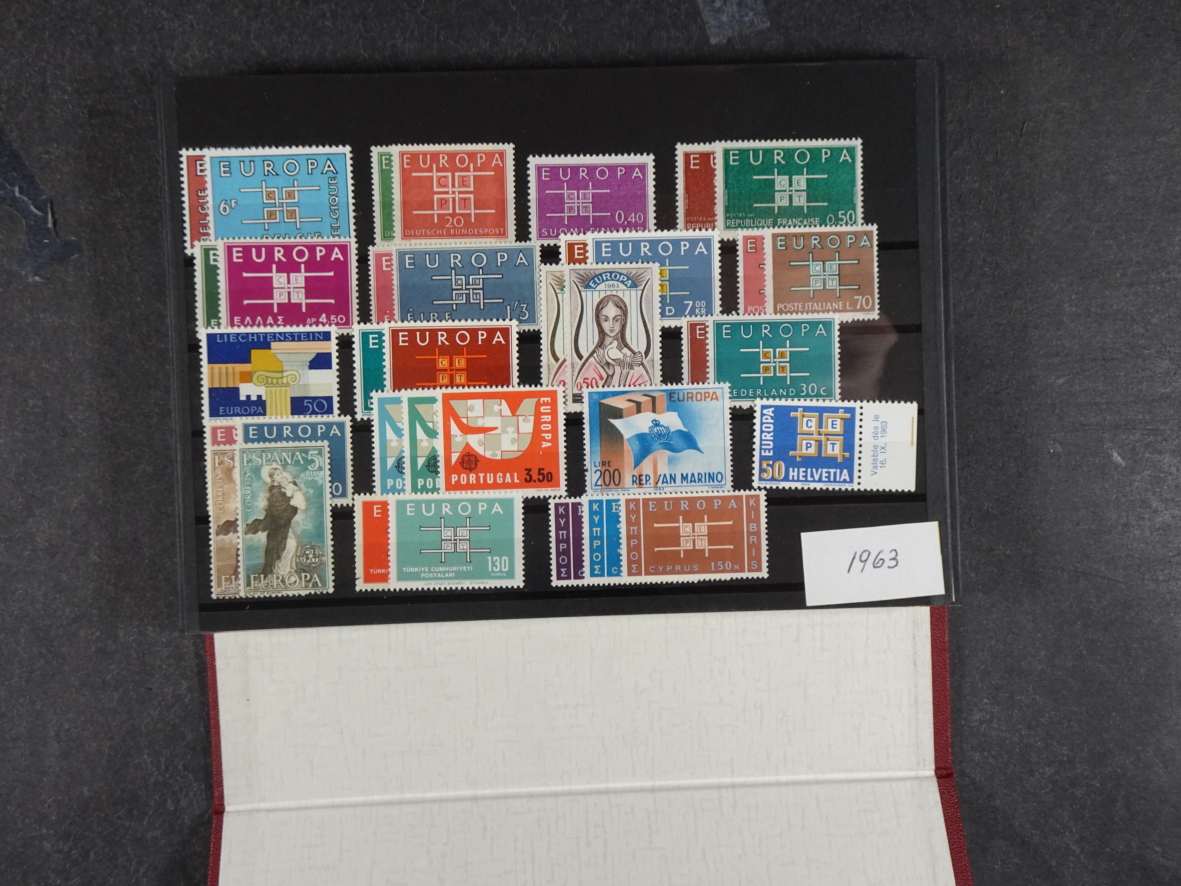 Mooie collectie CEPT. 31