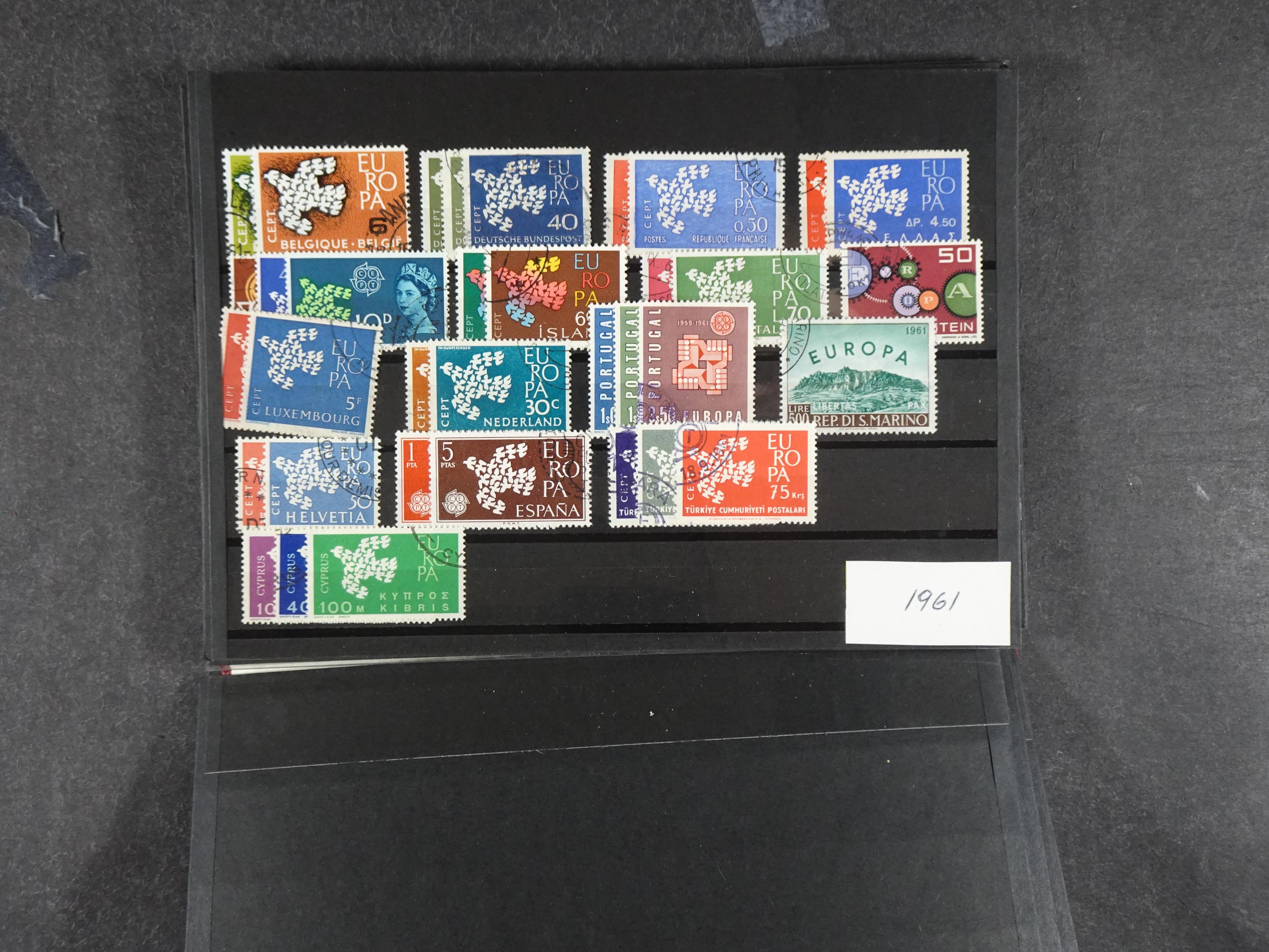 Mooie collectie CEPT. 35