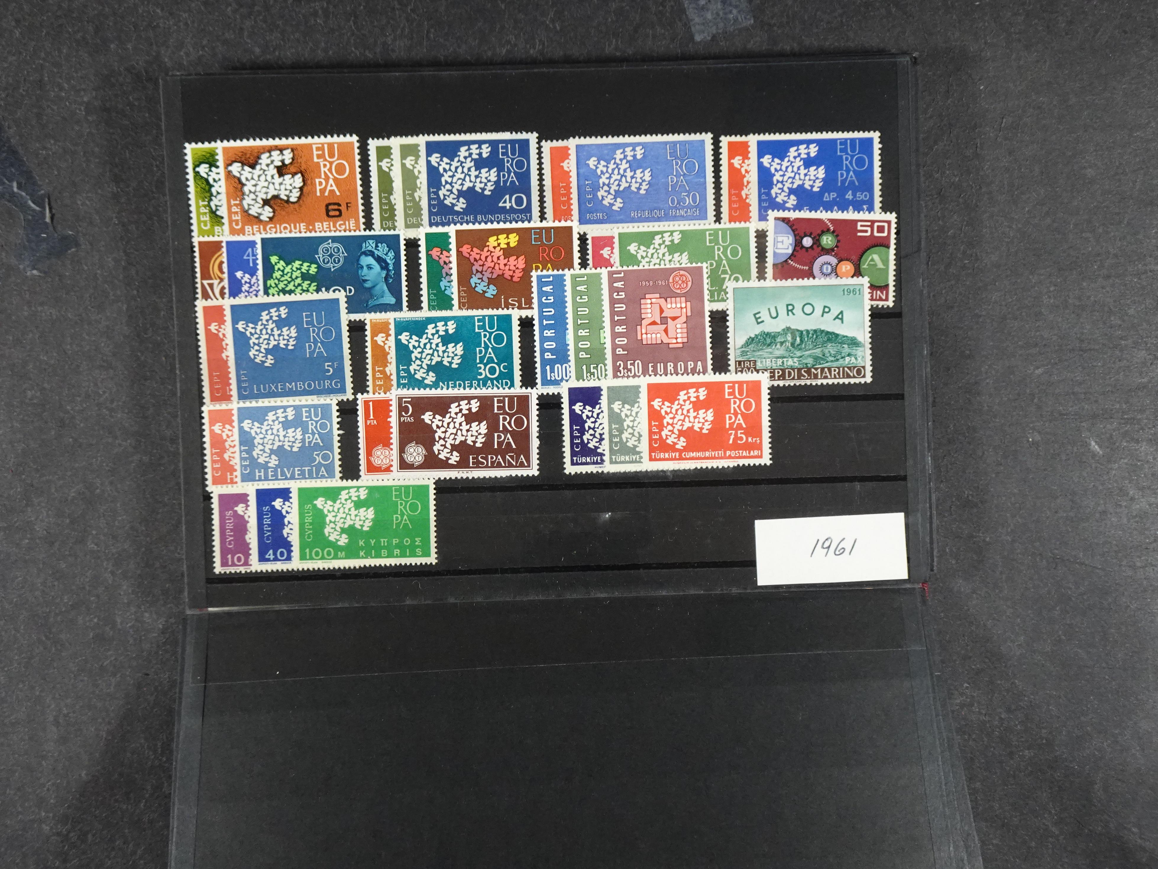 Mooie collectie CEPT. 36