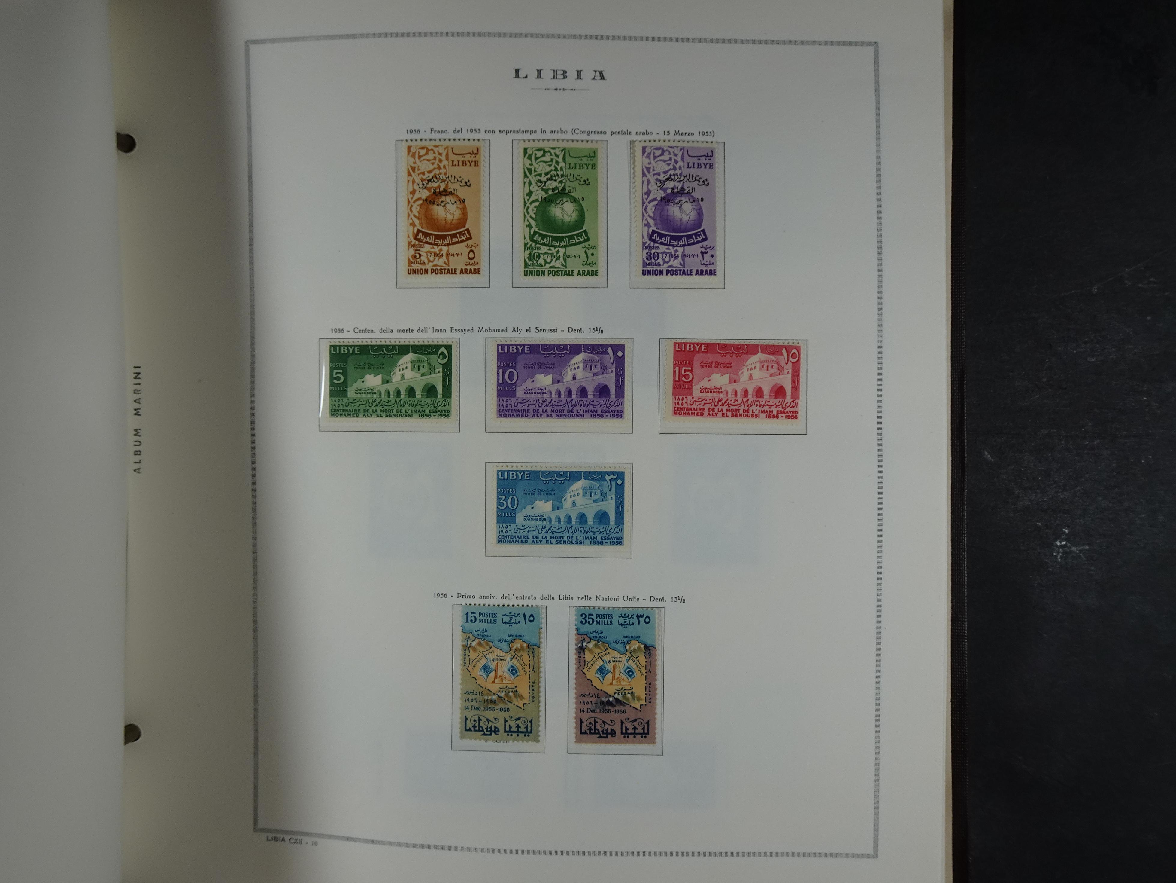 Bijna compleet verzameling Libië en Somalië vrijwel geheel postfris waar onder betere series erg schaars materiaal. 