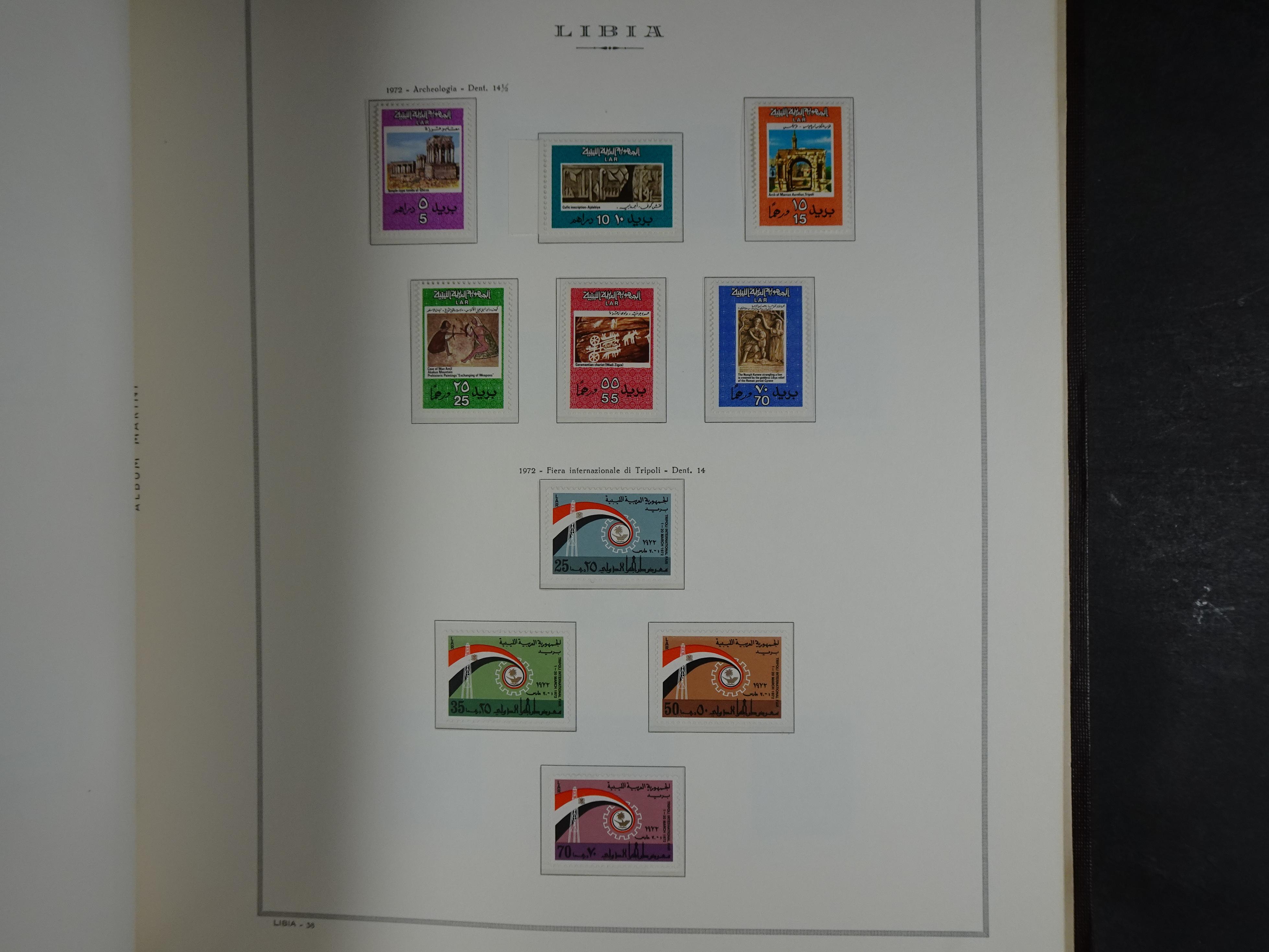 Bijna compleet verzameling Libië en Somalië vrijwel geheel postfris waar onder betere series erg schaars materiaal.  28