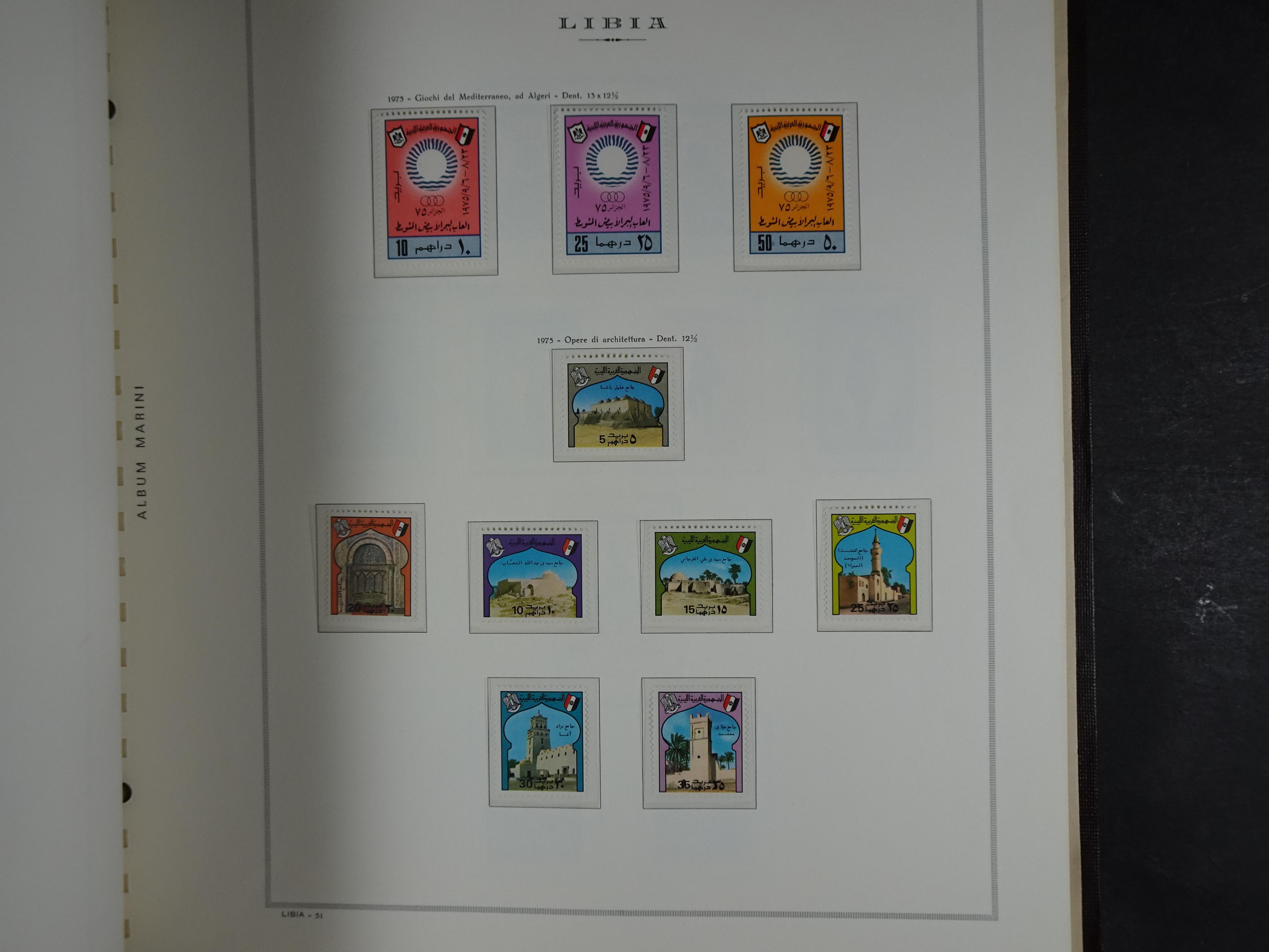 Bijna compleet verzameling Libië en Somalië vrijwel geheel postfris waar onder betere series erg schaars materiaal.  41