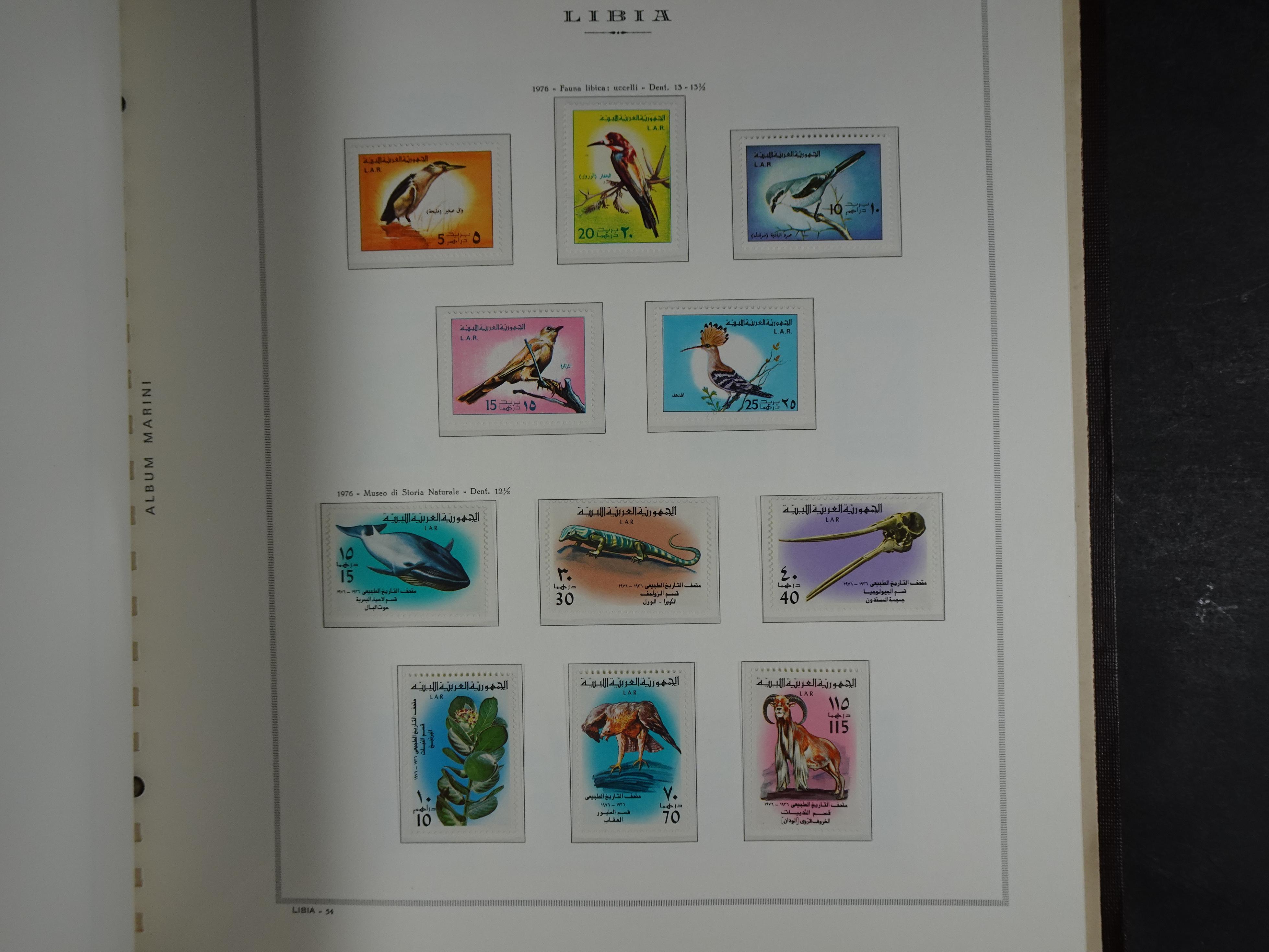 Bijna compleet verzameling Libië en Somalië vrijwel geheel postfris waar onder betere series erg schaars materiaal.  44