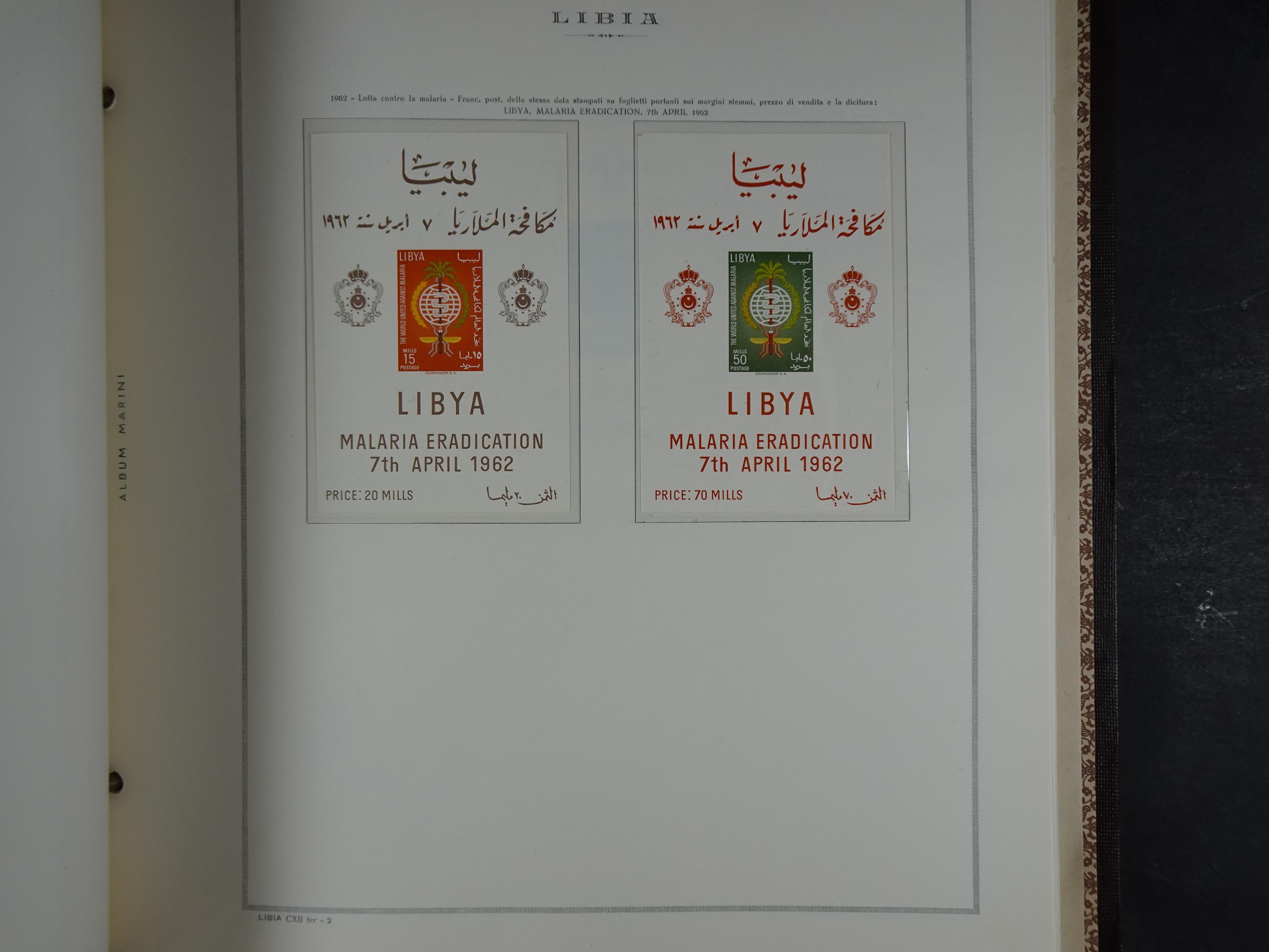 Bijna compleet verzameling Libië en Somalië vrijwel geheel postfris waar onder betere series erg schaars materiaal.  48