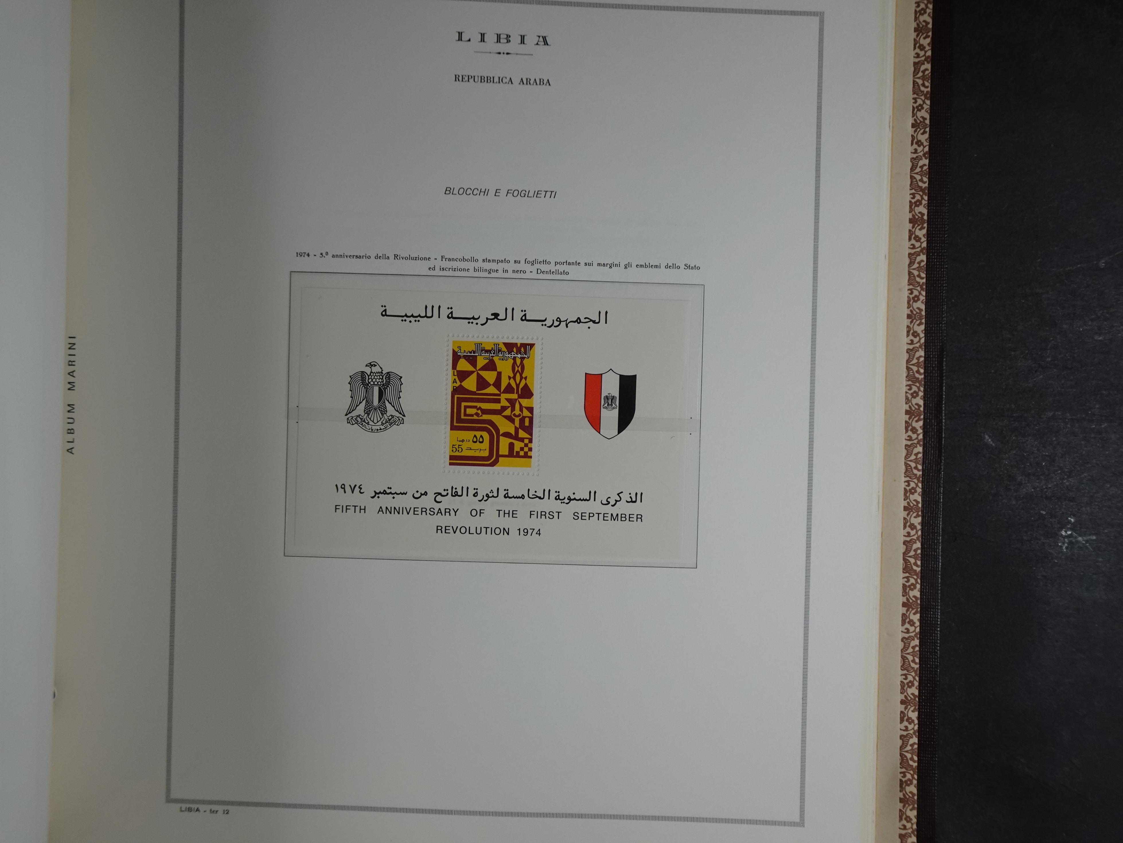 Bijna compleet verzameling Libië en Somalië vrijwel geheel postfris waar onder betere series erg schaars materiaal.  59