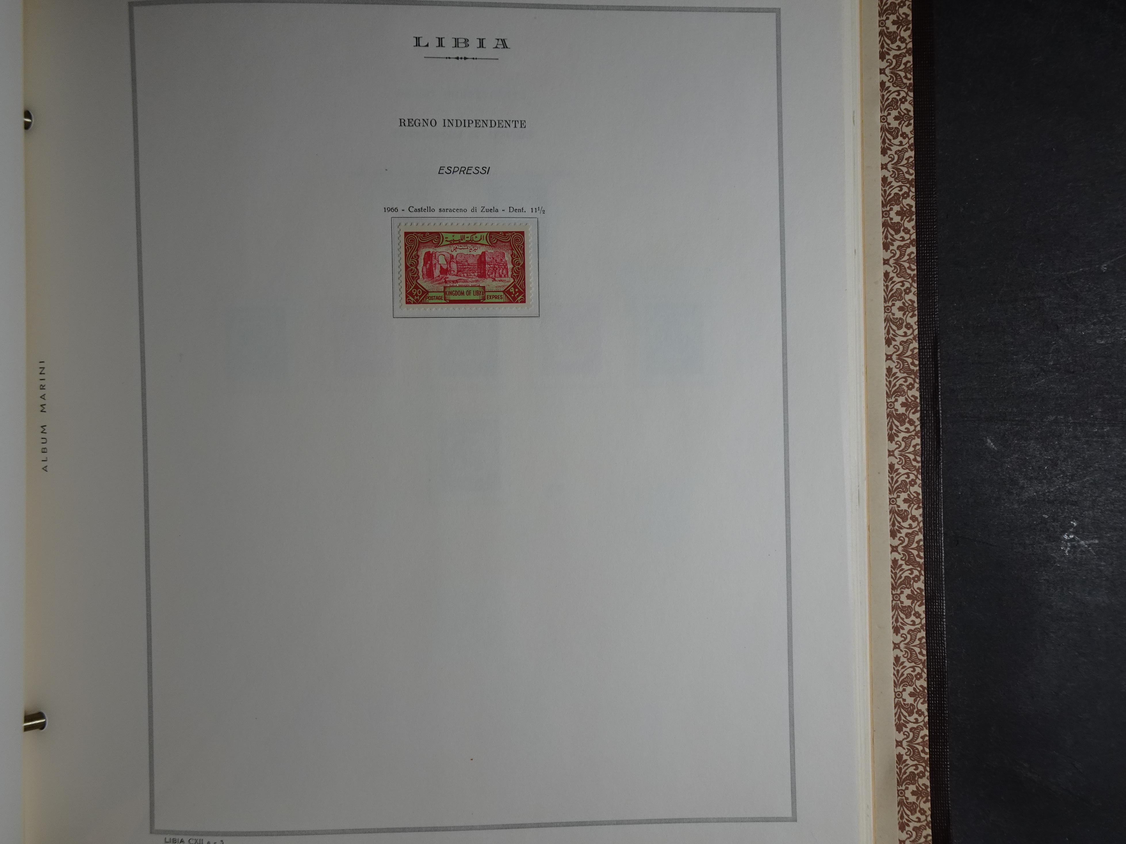 Bijna compleet verzameling Libië en Somalië vrijwel geheel postfris waar onder betere series erg schaars materiaal.  65