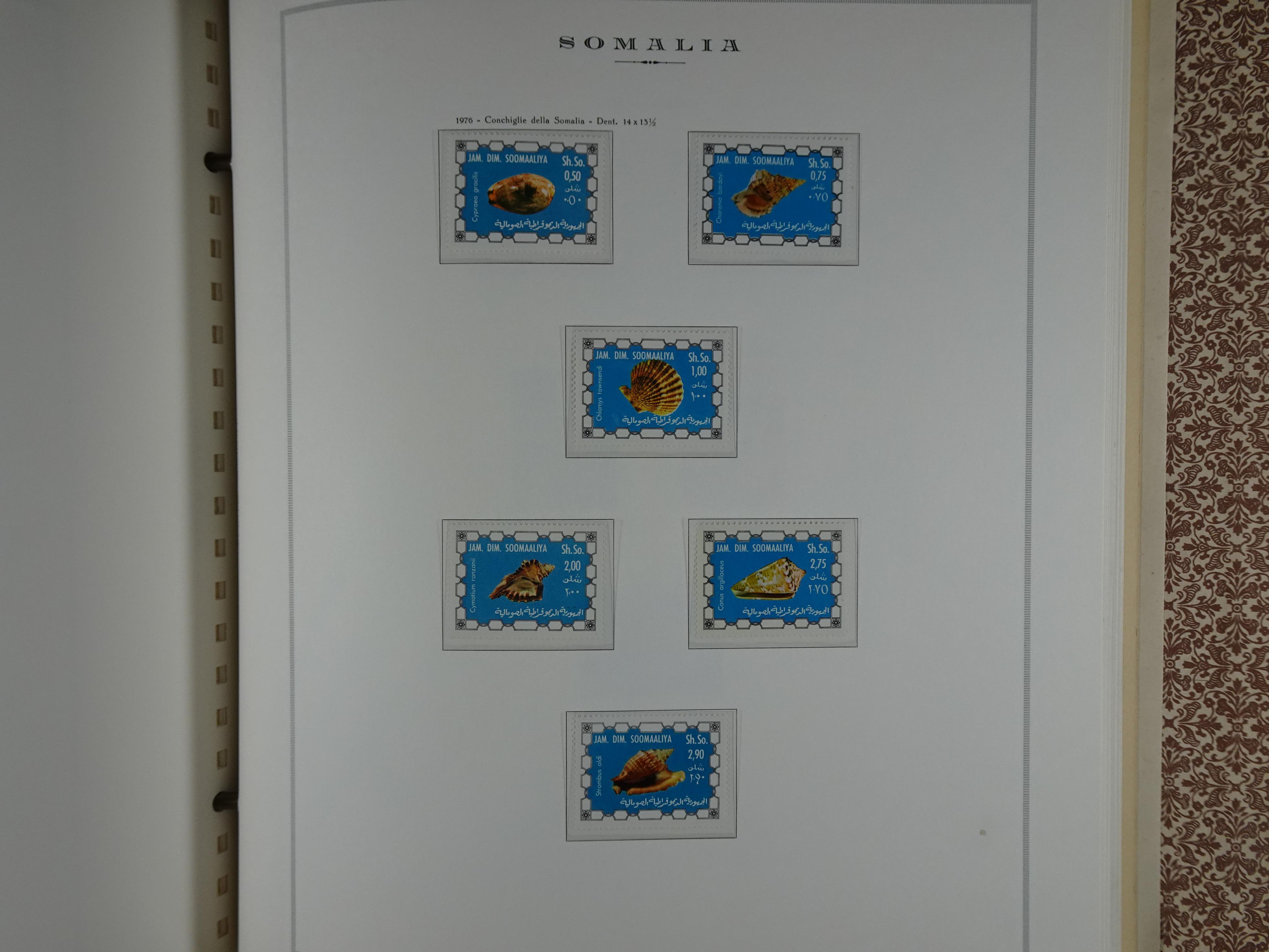 Bijna compleet verzameling Libië en Somalië vrijwel geheel postfris waar onder betere series erg schaars materiaal.  108