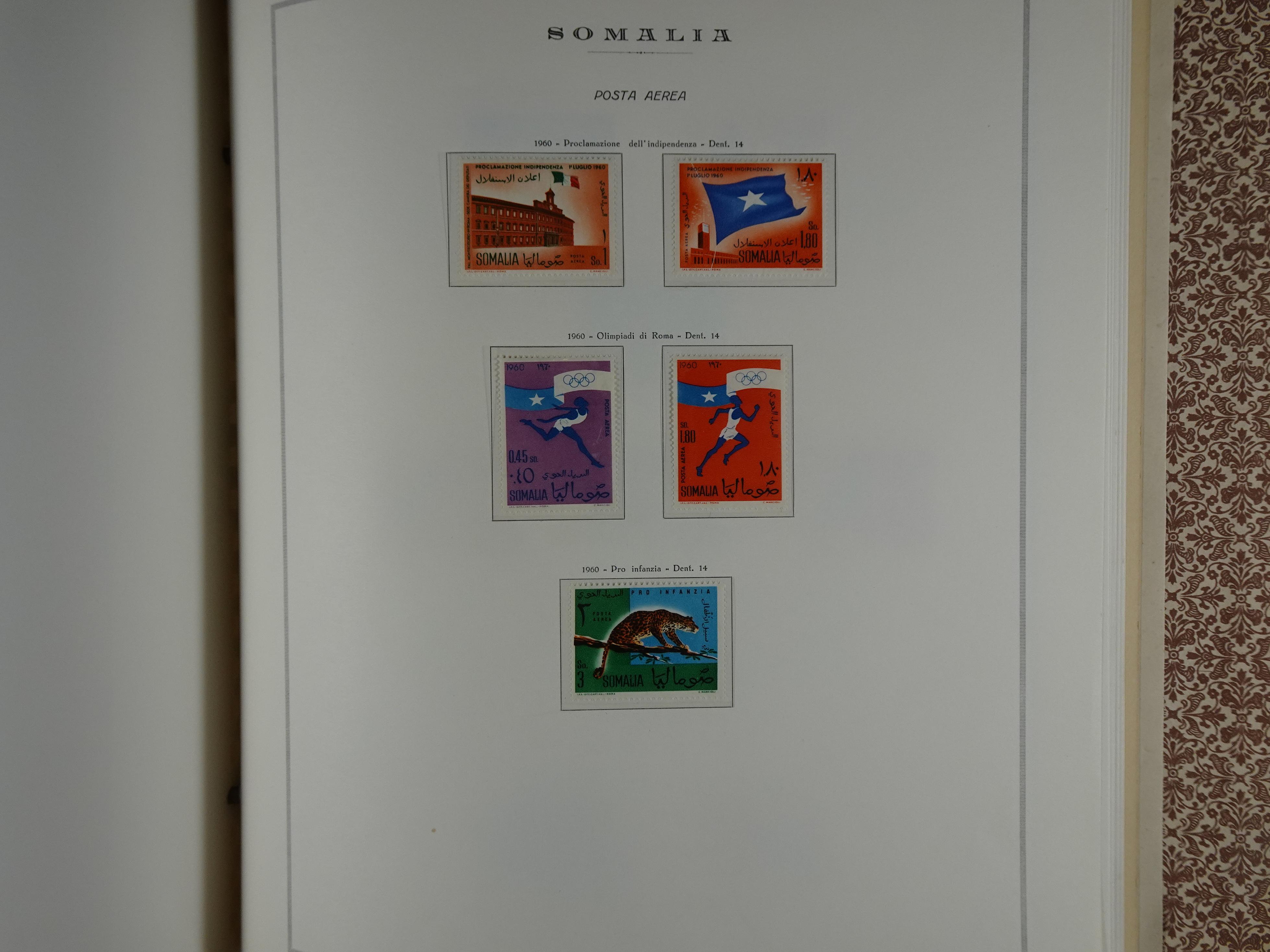 Bijna compleet verzameling Libië en Somalië vrijwel geheel postfris waar onder betere series erg schaars materiaal.  109