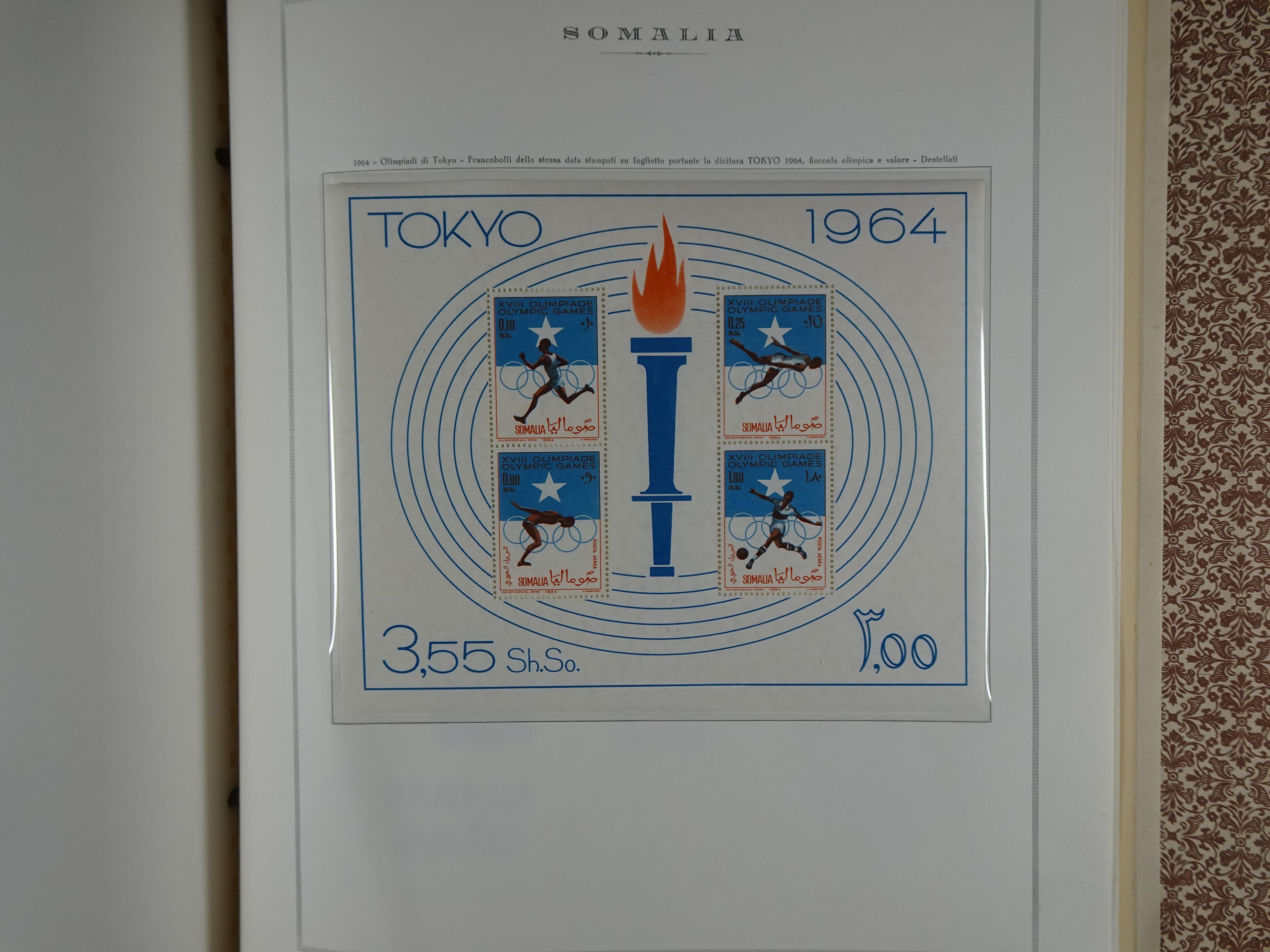 Bijna compleet verzameling Libië en Somalië vrijwel geheel postfris waar onder betere series erg schaars materiaal.  114