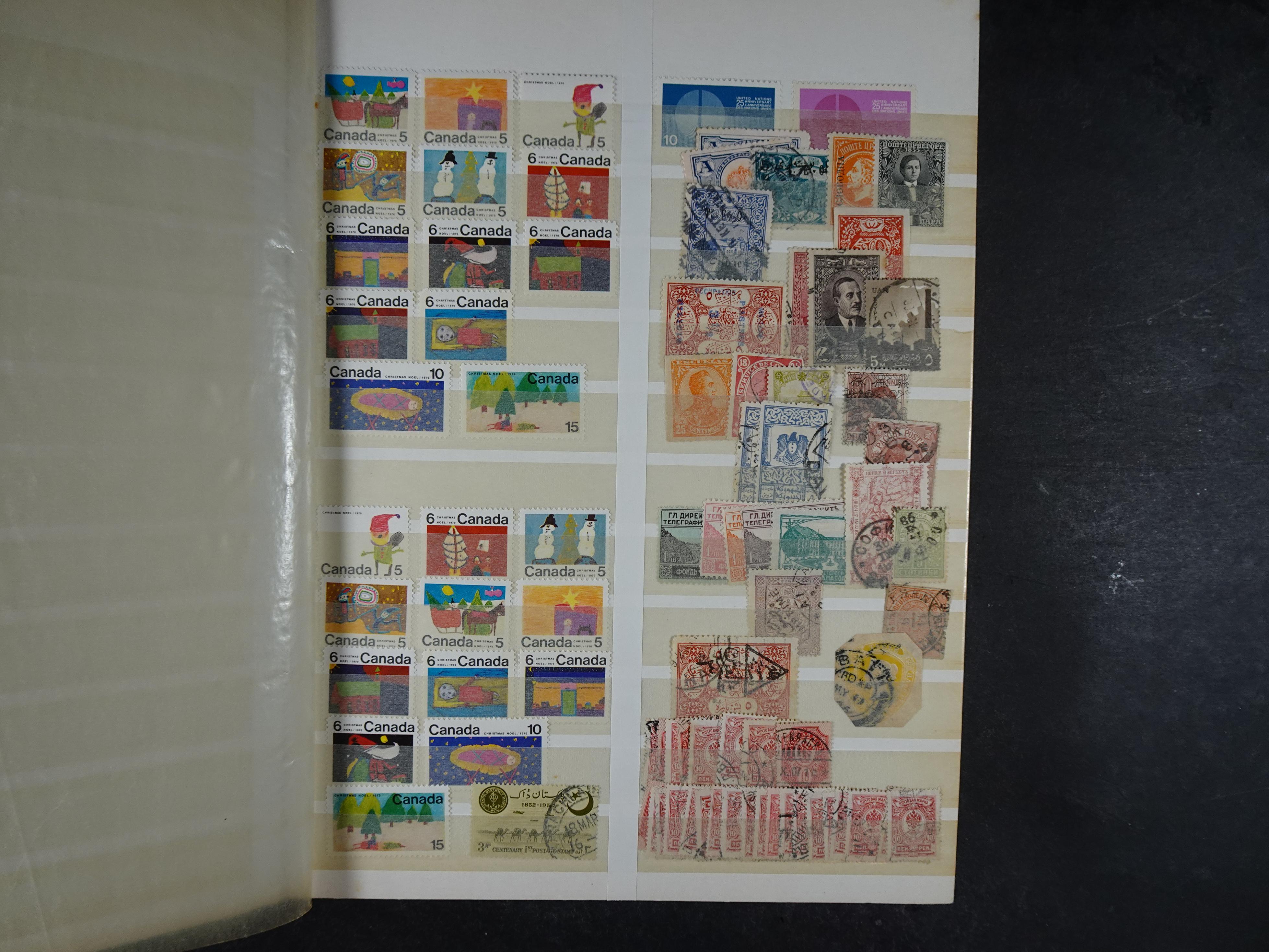 Goed gevulde stockboek wereld, veel Britse gebieden ( klassiek ) betere zegels en aardige stempel materiaal.  3