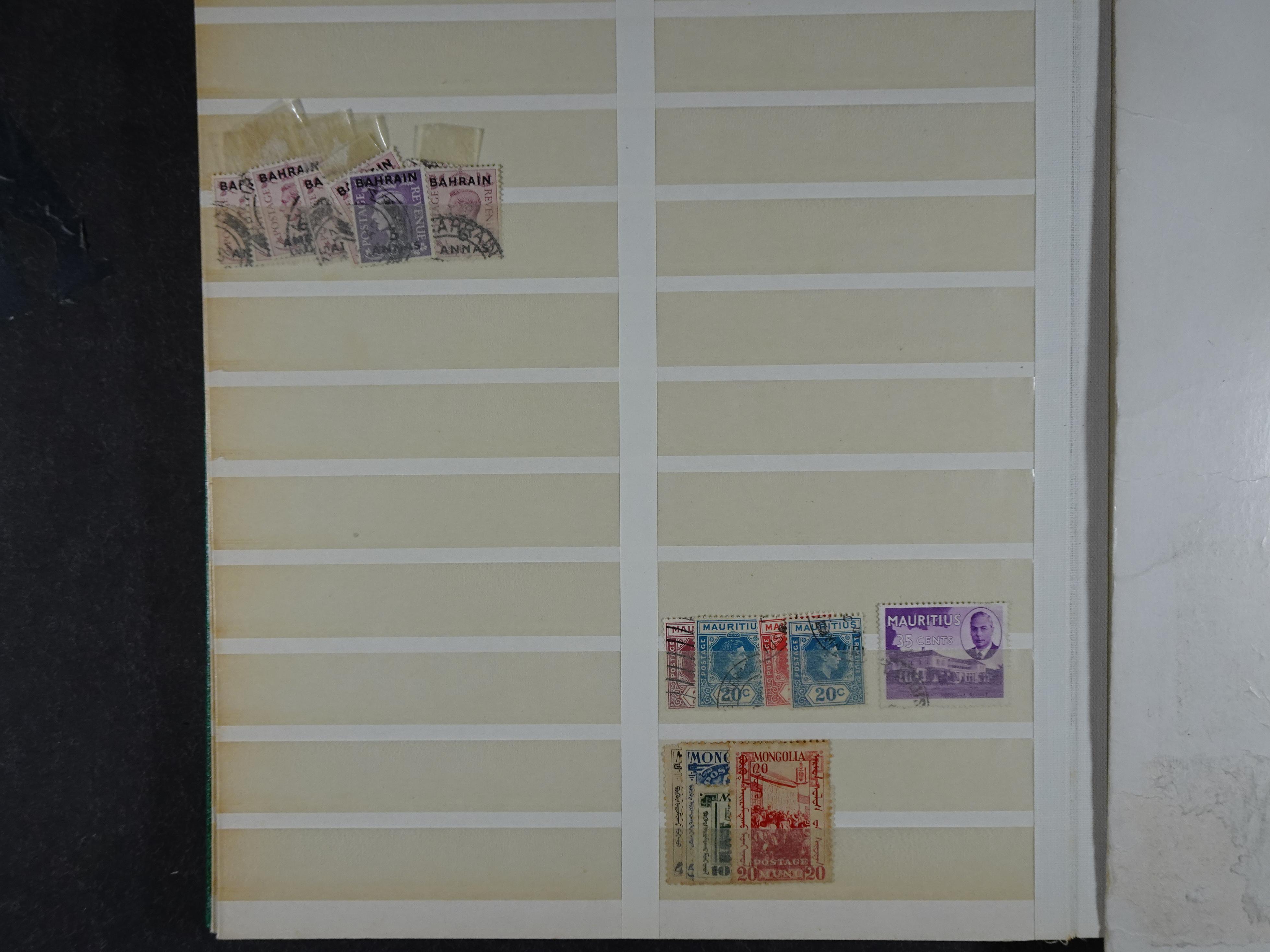 Goed gevulde stockboek wereld, veel Britse gebieden ( klassiek ) betere zegels en aardige stempel materiaal.  15