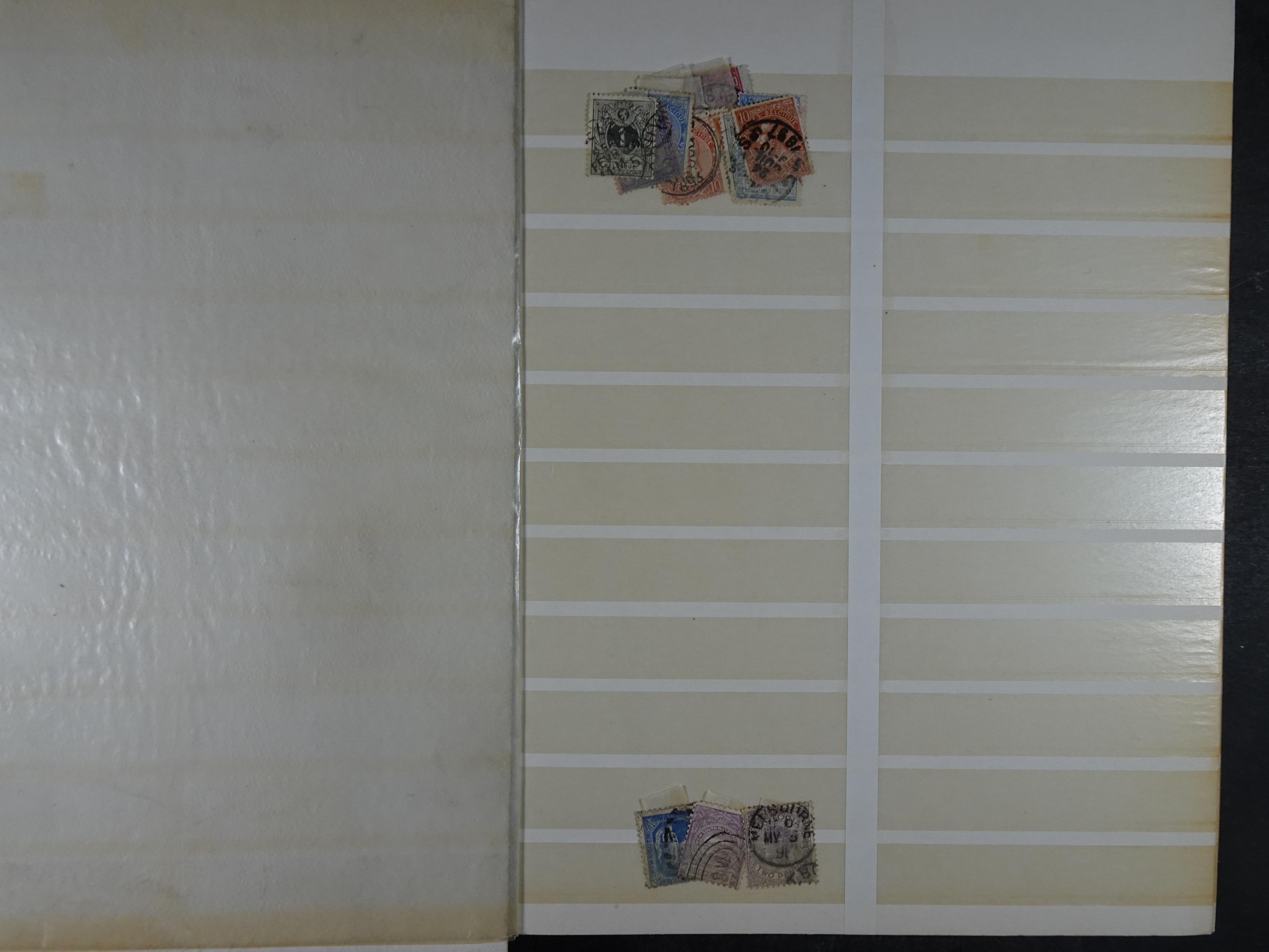 Goed gevulde stockboek wereld, veel Britse gebieden ( klassiek ) betere zegels en aardige stempel materiaal.  16