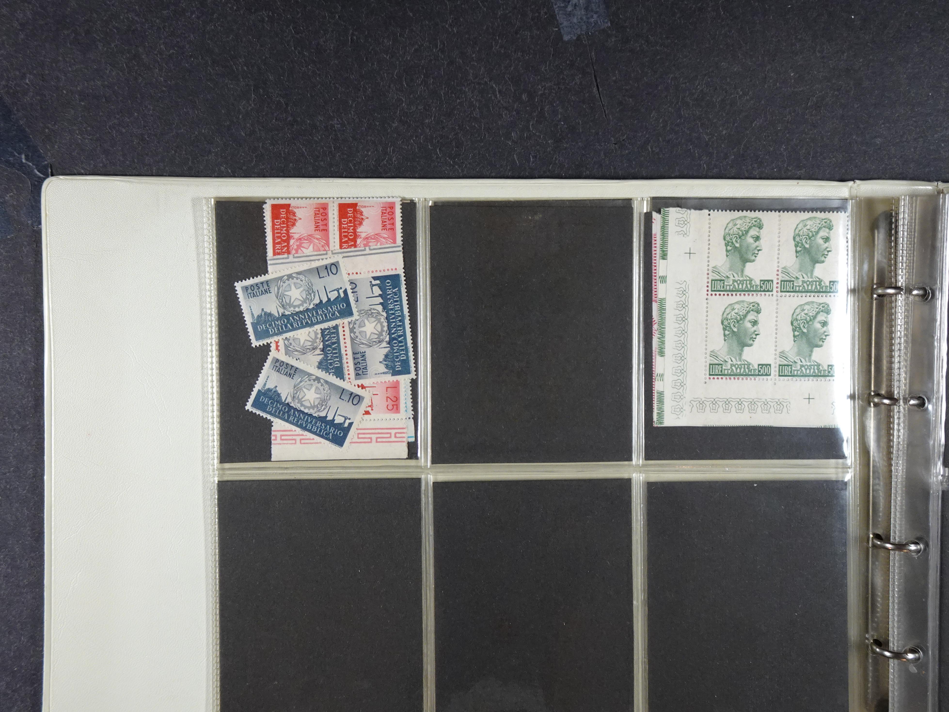 Giga partij postfris materiaal engros materiaal, vellen, veldelen etc. Zeer hoge cat waarde. 4