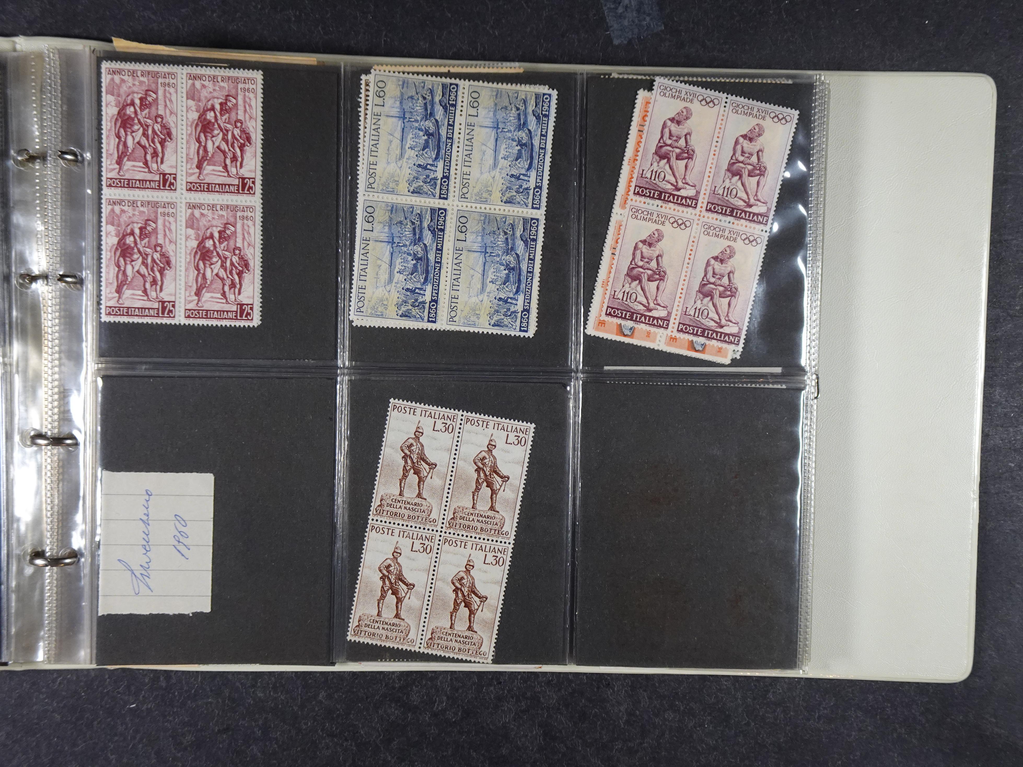 Giga partij postfris materiaal engros materiaal, vellen, veldelen etc. Zeer hoge cat waarde. 9