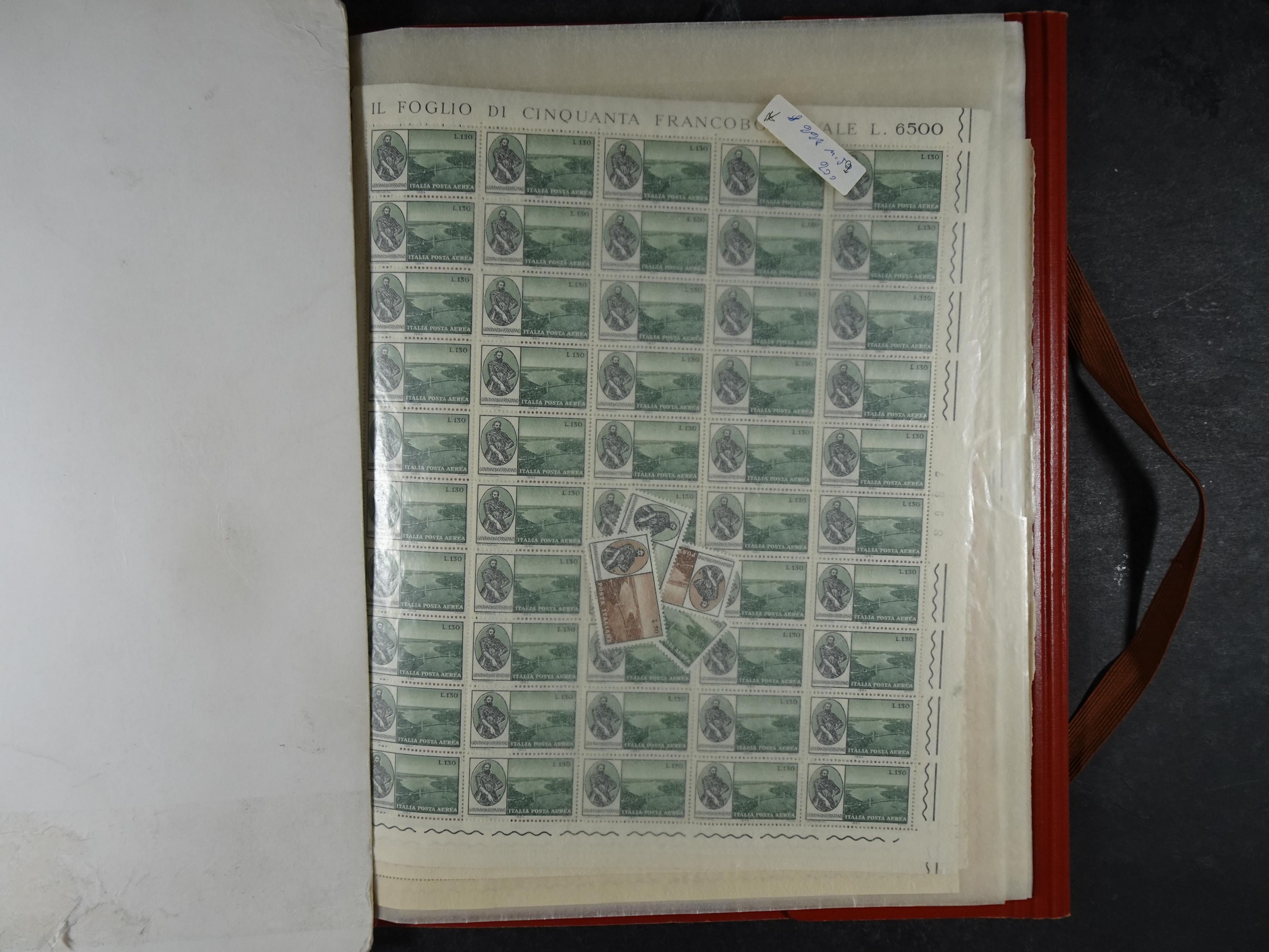 Giga partij postfris materiaal engros materiaal, vellen, veldelen etc. Zeer hoge cat waarde. 55