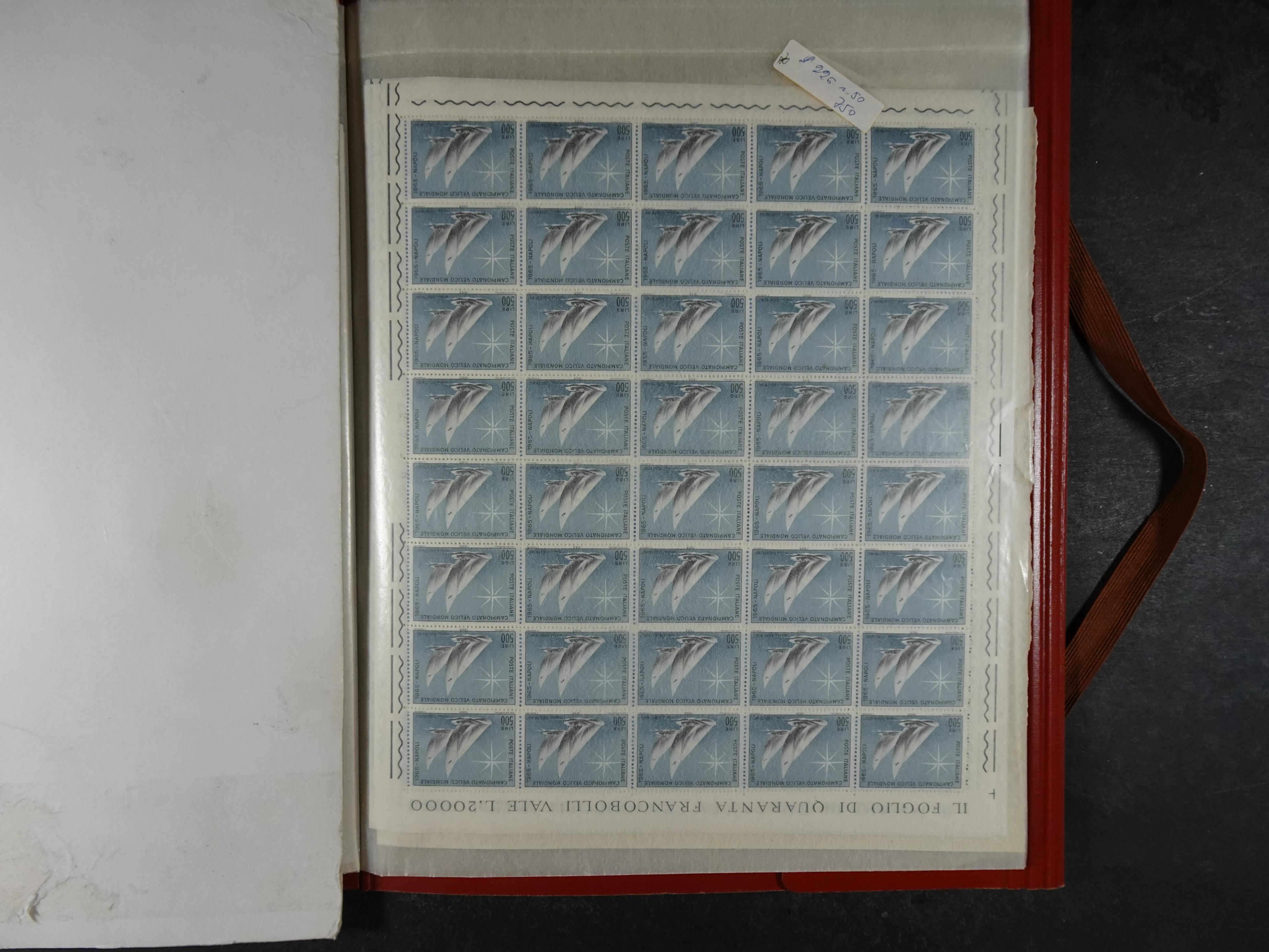 Giga partij postfris materiaal engros materiaal, vellen, veldelen etc. Zeer hoge cat waarde. 60