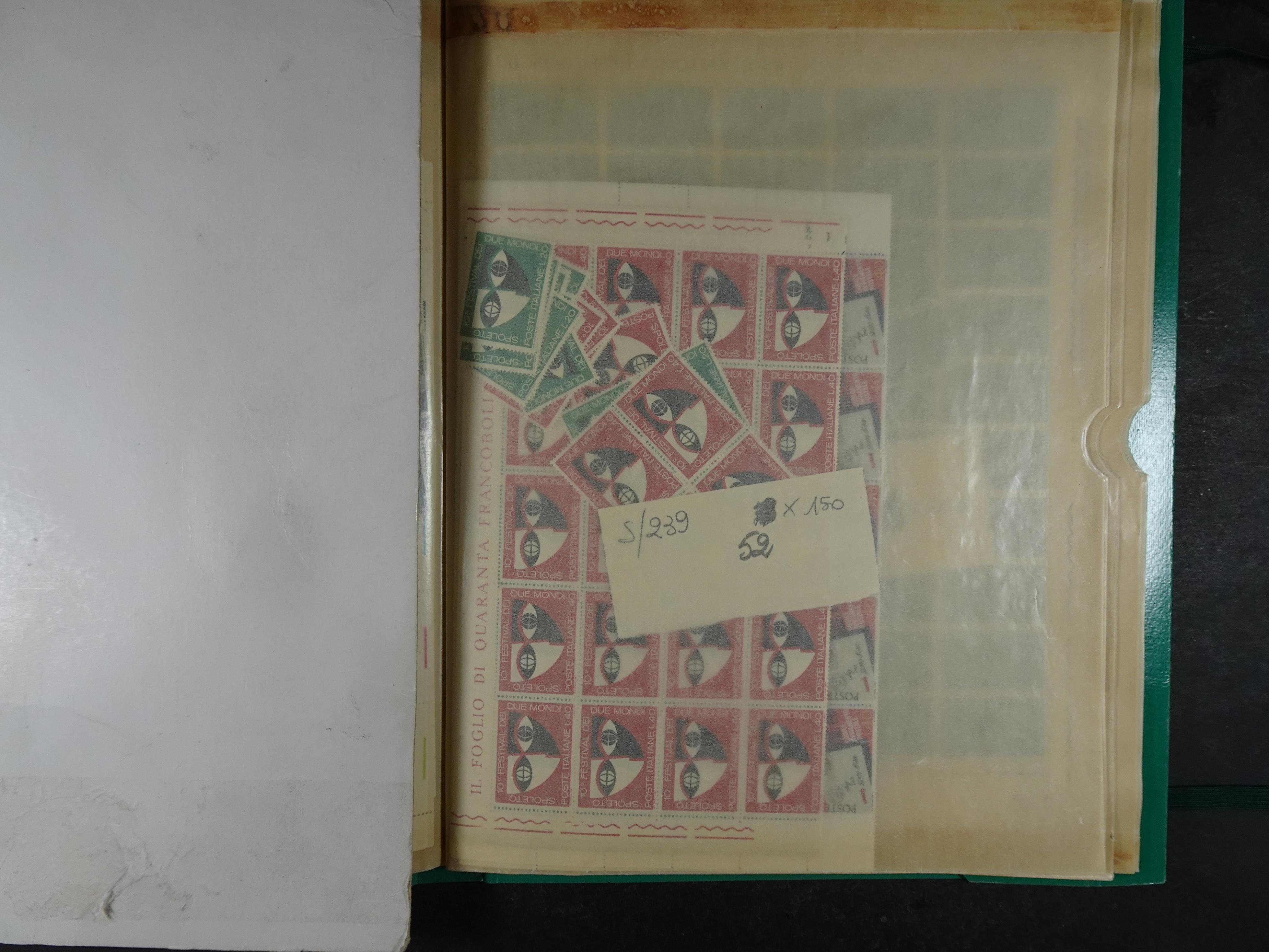 Giga partij postfris materiaal engros materiaal, vellen, veldelen etc. Zeer hoge cat waarde. 86