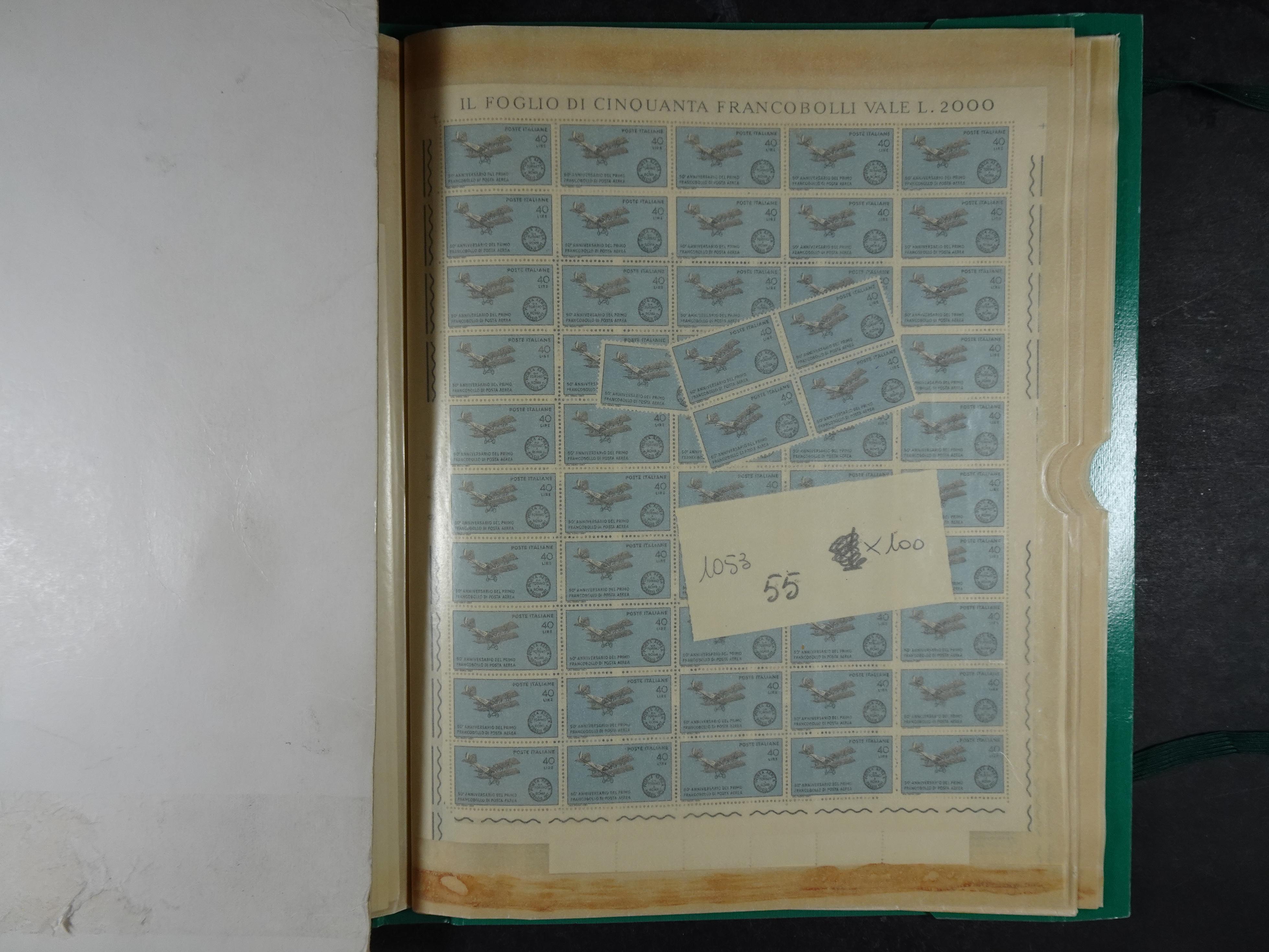 Giga partij postfris materiaal engros materiaal, vellen, veldelen etc. Zeer hoge cat waarde. 88